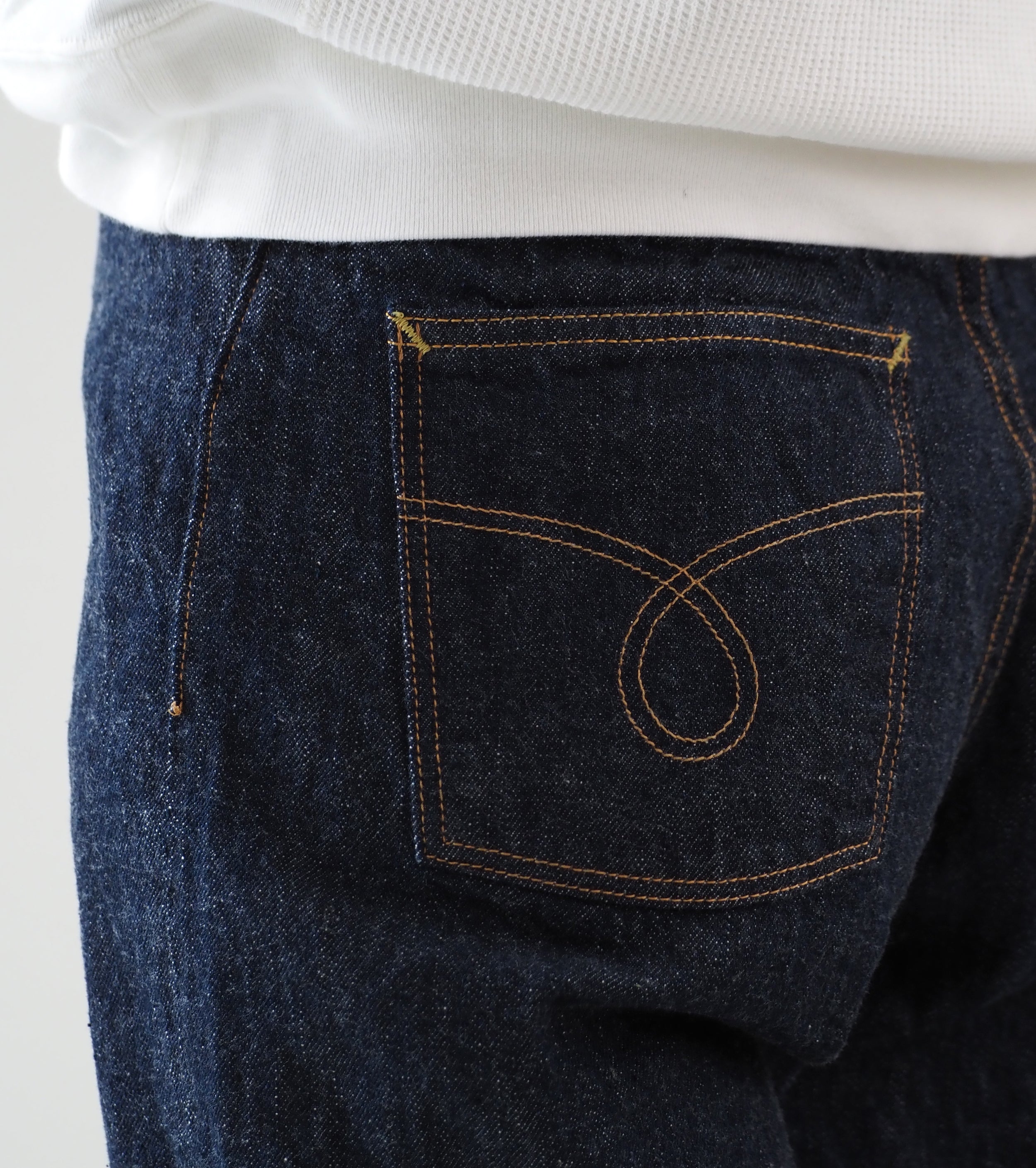 orslow High Rise Denim Pants Jasmine, One Wash