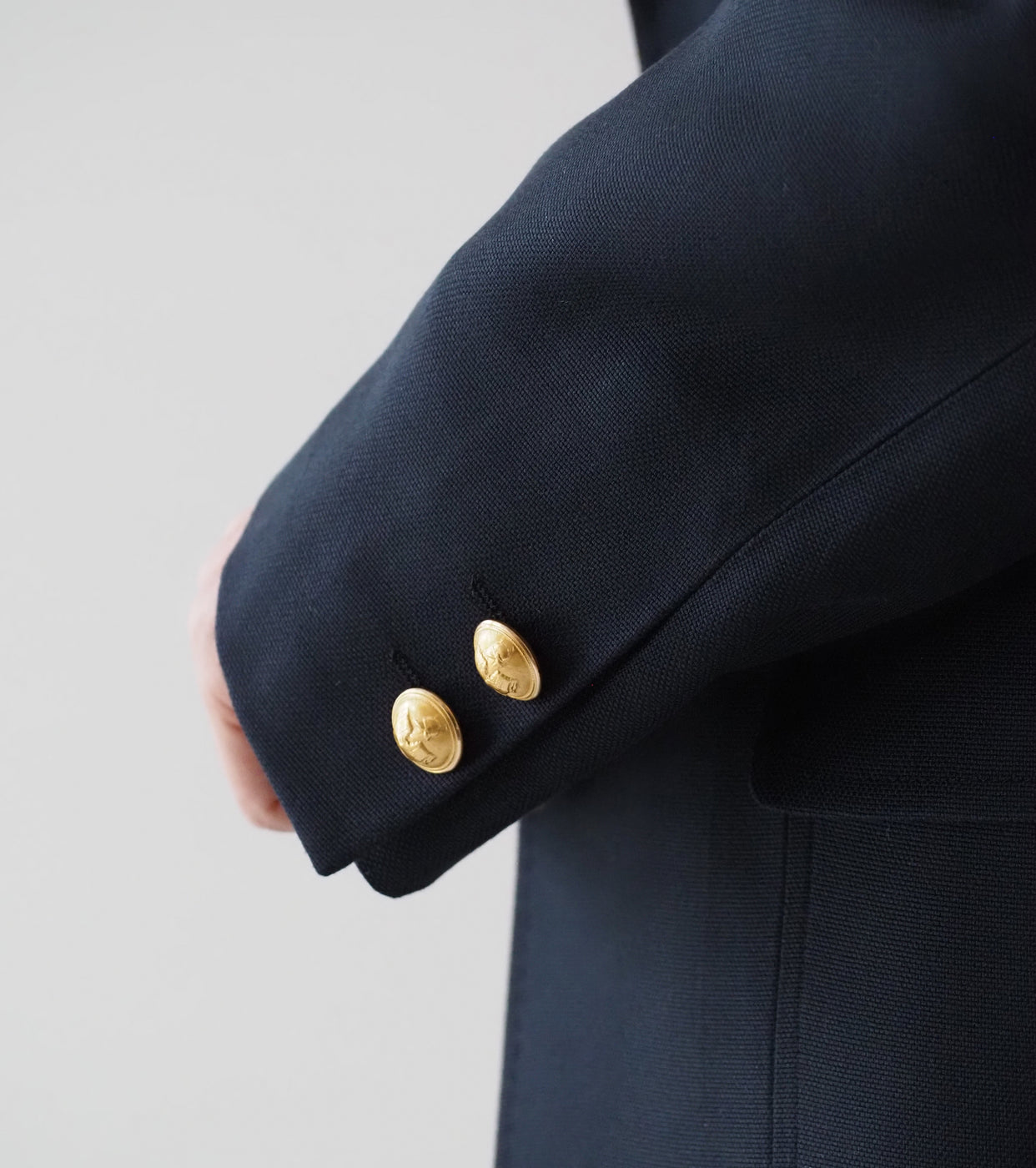 MAATEE & SONS SINGLE BLAZER , Black Navy