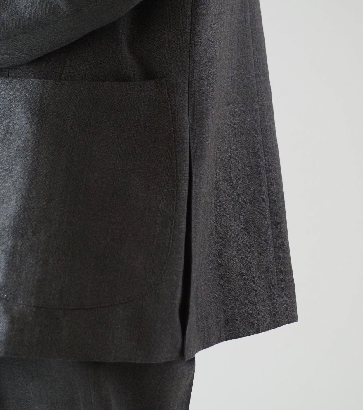 MAATEE & SONS Single Ancon Jacket, C Gray