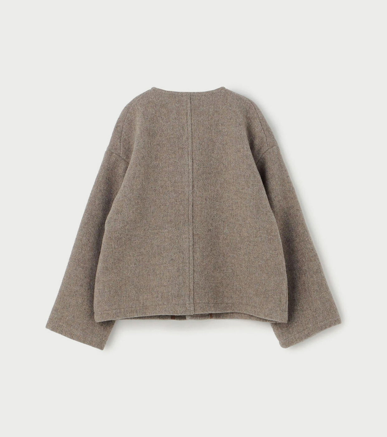 DANTON Wool Light Pile Colorless Jacket , Beige