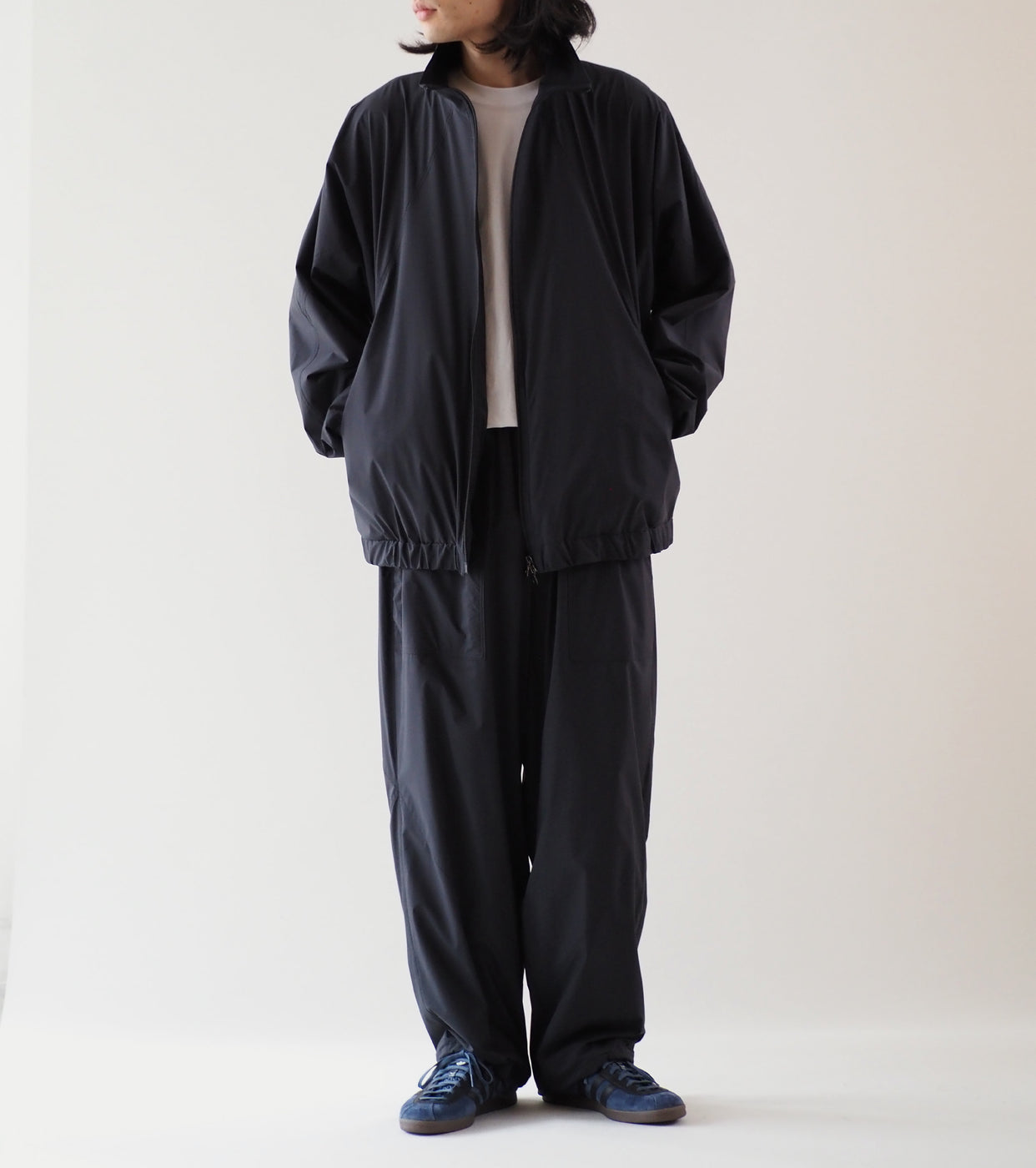 Blurhms P T X Track Jacket , Ink Black