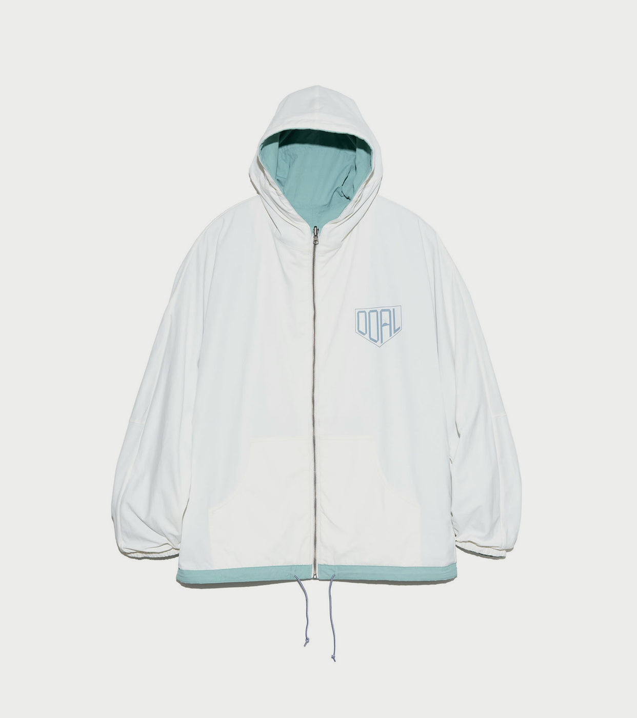 nanamica Reversible Hooded Jacket, Coral Green