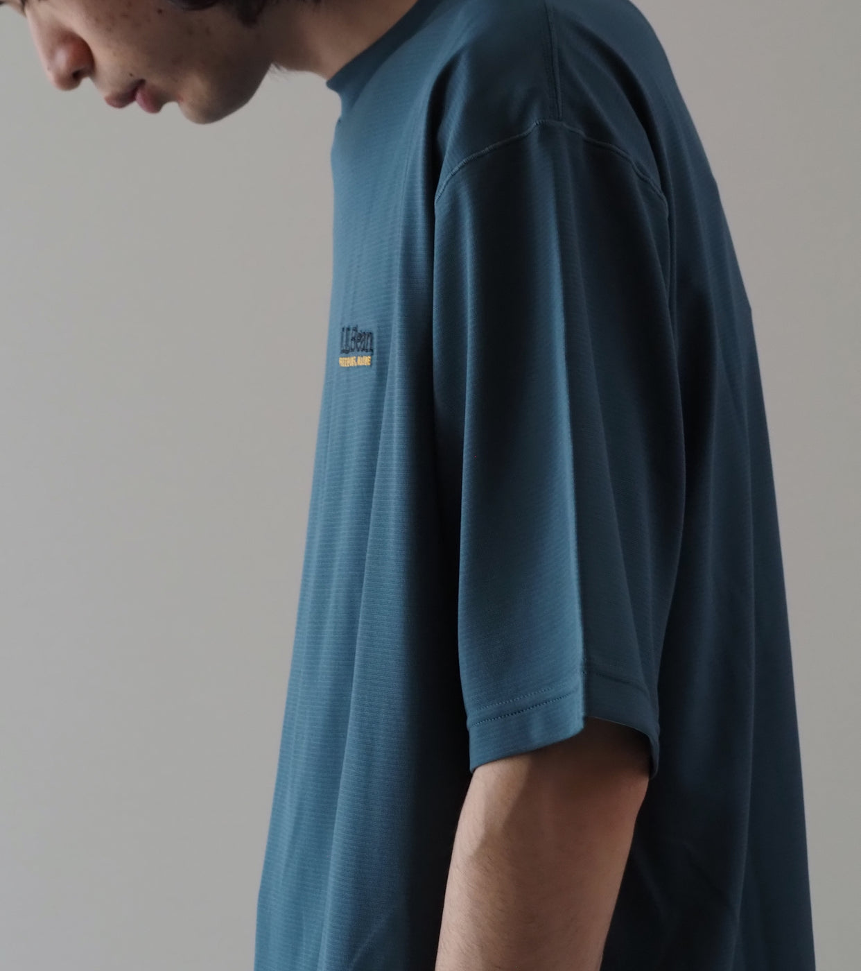 L.L.Bean JAPAN EDITION Abbot Short Sleeve Crew , Hunter Green