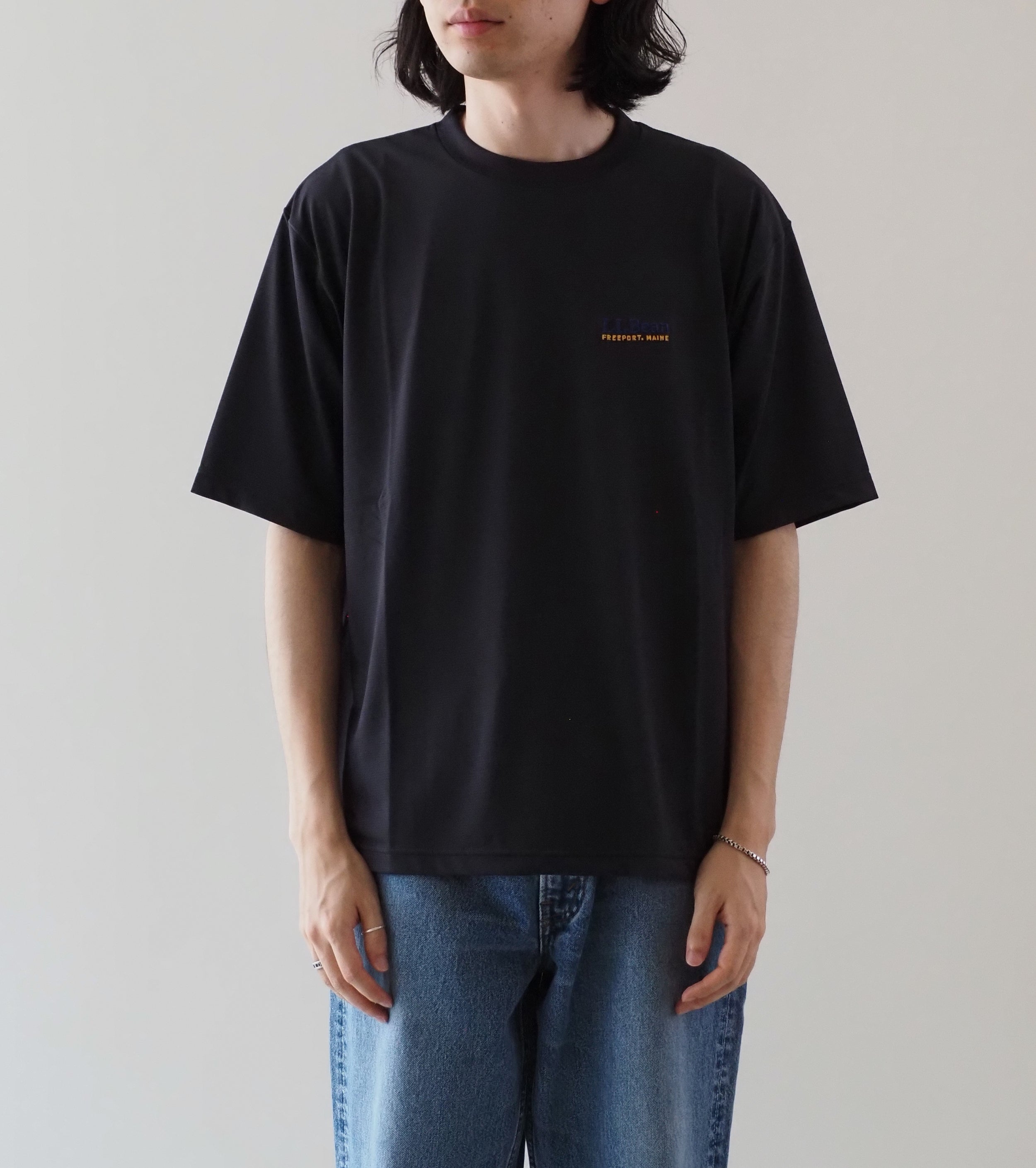 L.L.Bean JAPAN EDITION  Abbot Short-Sleeve Crew , Night