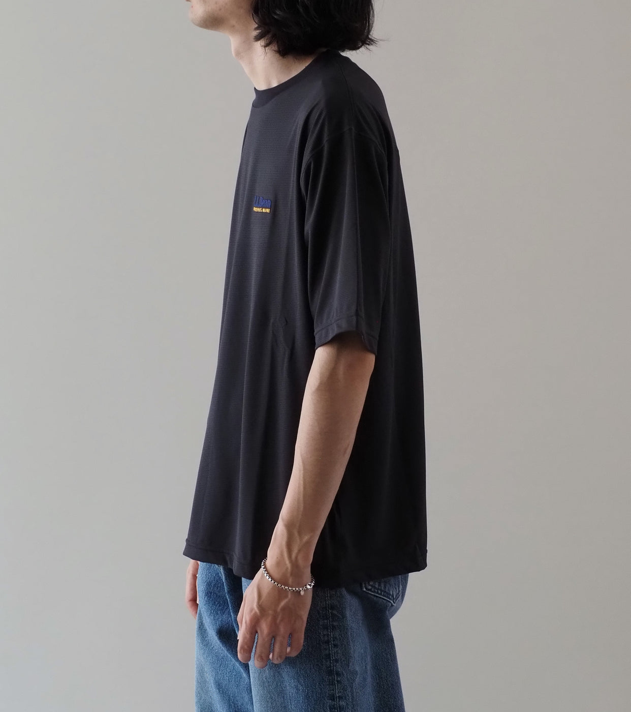 L.L.Bean JAPAN EDITION Abbot Short-Sleeve Crew , Night