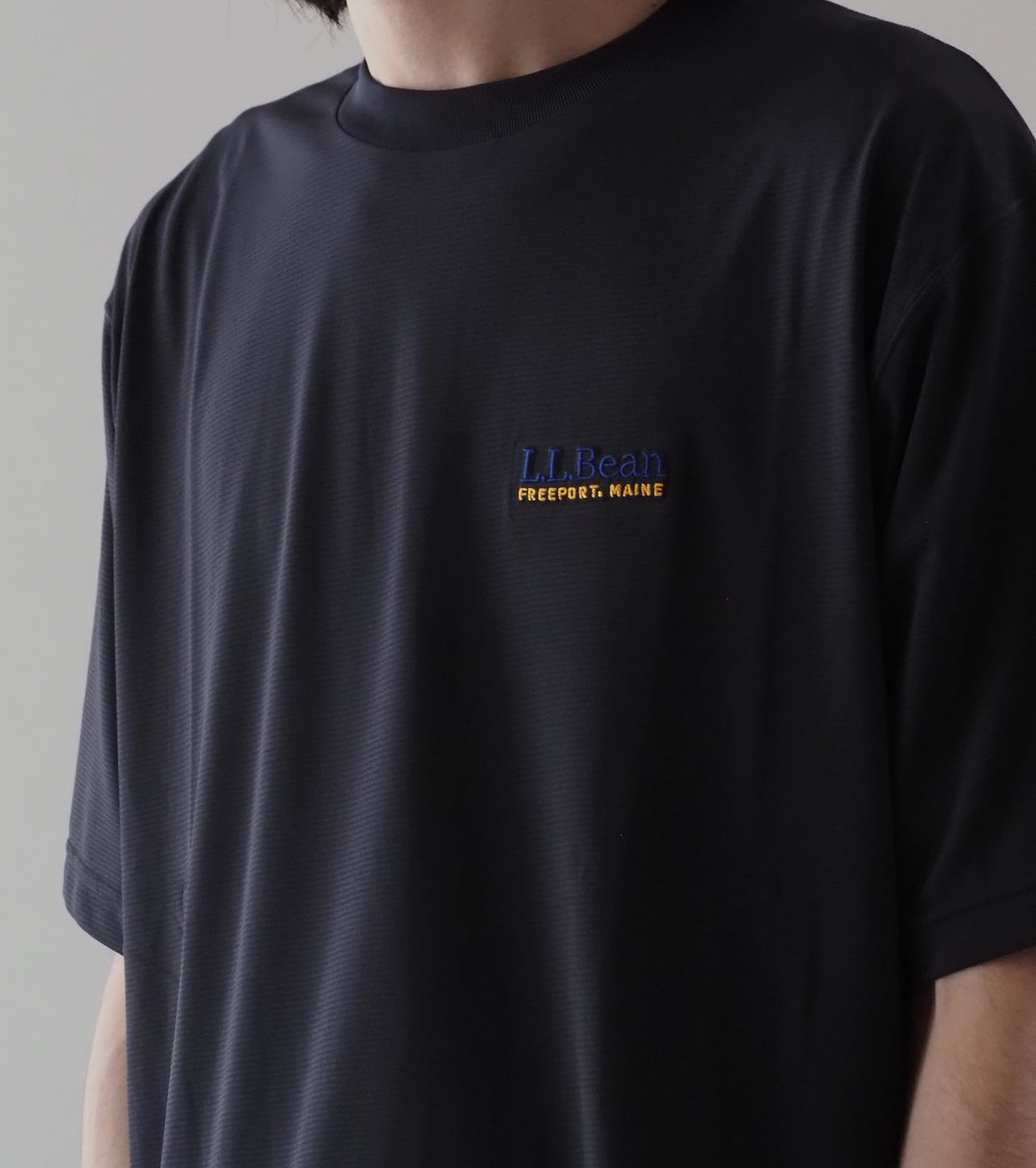L.L.Bean JAPAN EDITION Abbot Short-Sleeve Crew , Night