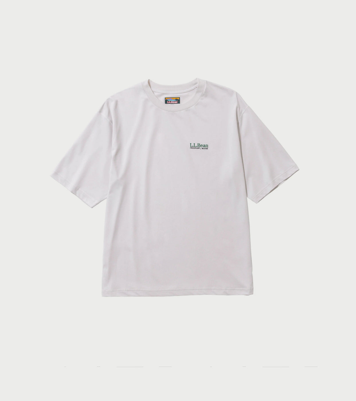 L.L.Bean JAPAN EDITION Abbot Short Sleeve Crew , Ivory