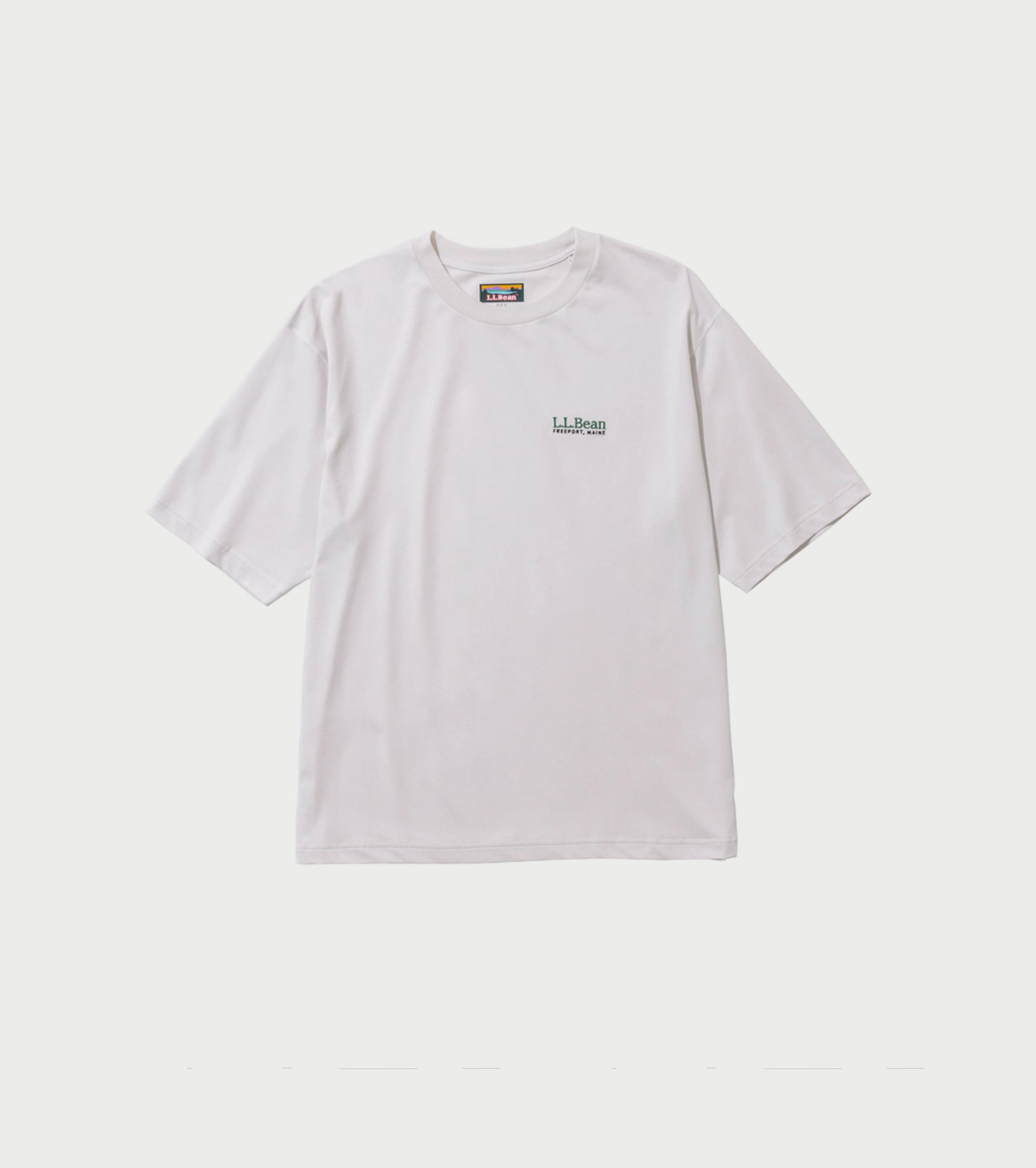 L.L.Bean JAPAN EDITION  Abbot Short Sleeve Crew ,  Ivory