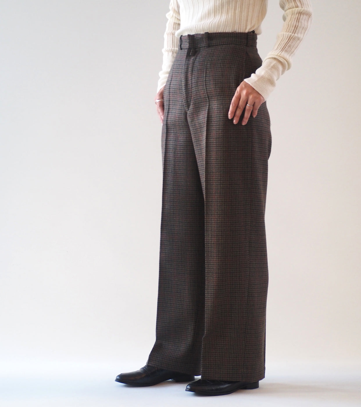 blurhms Classic Houndstooth Trousers , HoundsTooth