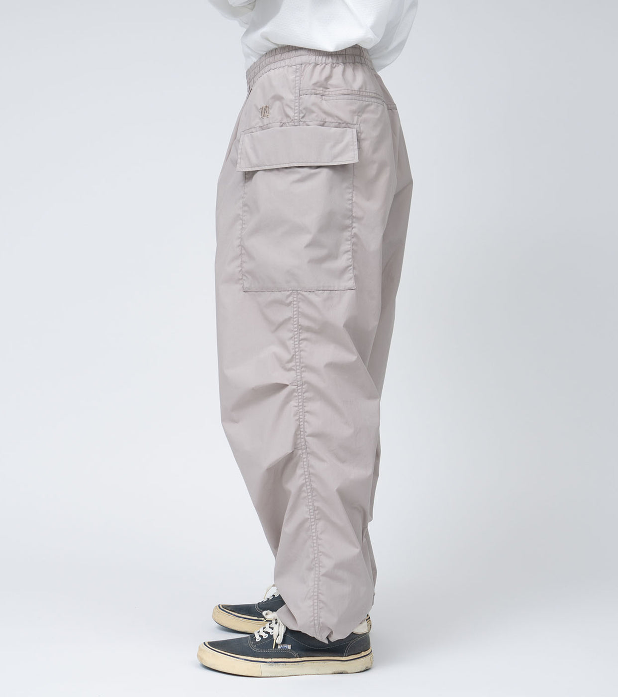 nanamica Cargo Deck Pants , Gray Beige