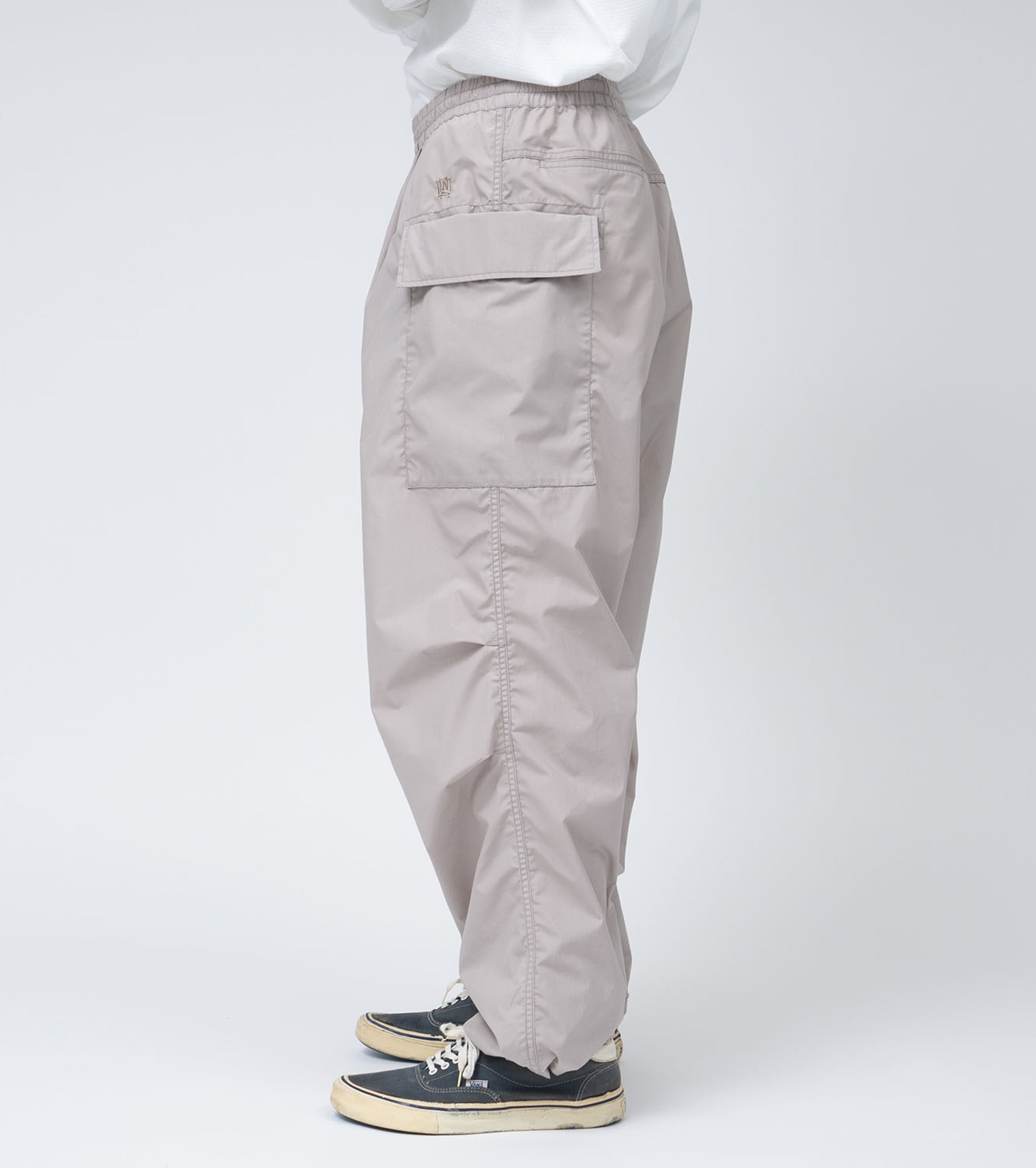 nanamica Cargo Deck Pants , Gray Beige