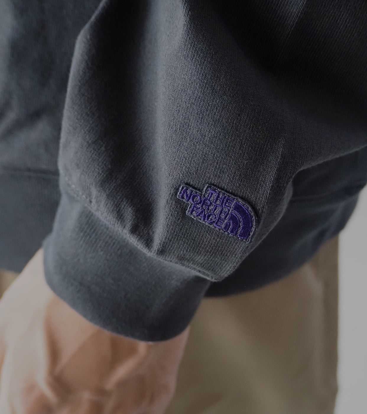 9.5oz Cotton Jersey Field Pullover, Charcoal