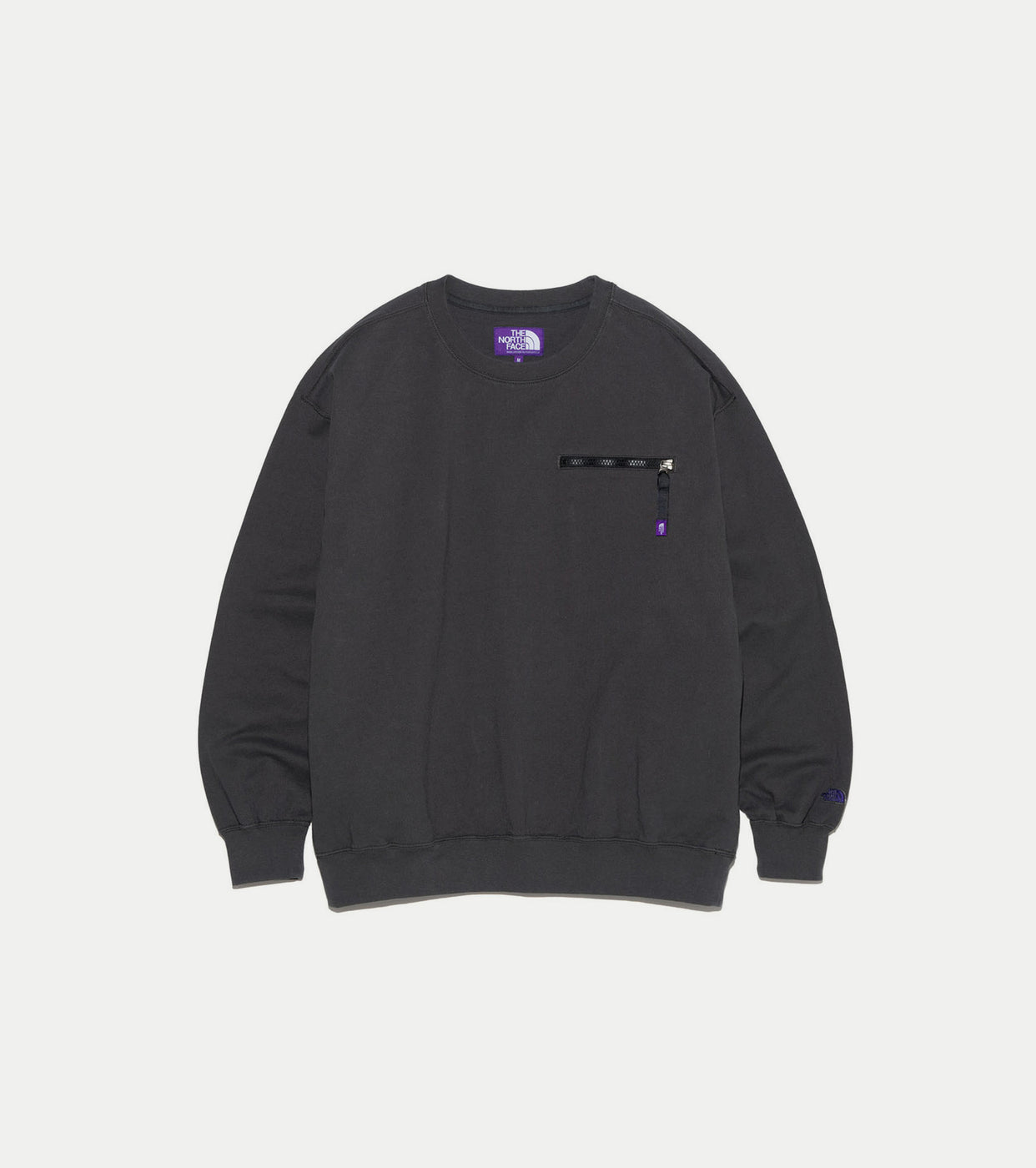 9.5oz Cotton Jersey Field Pullover, Charcoal