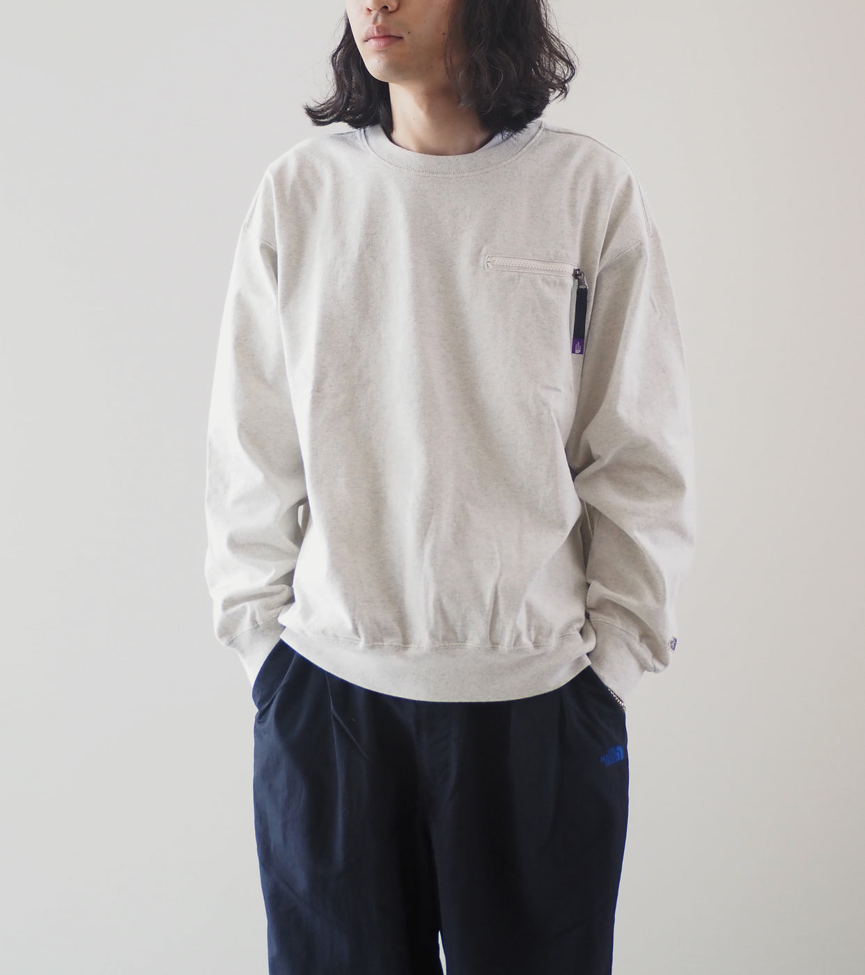 9.5oz Cotton Jersey Field Pullover, Oatmeal