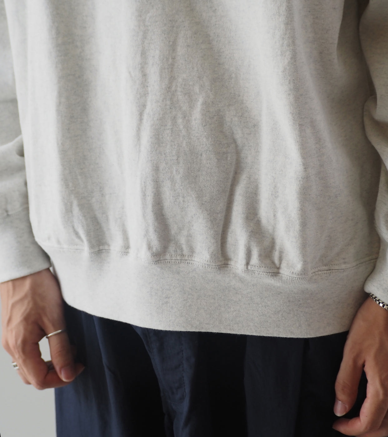 9.5oz Cotton Jersey Field Pullover, Oatmeal