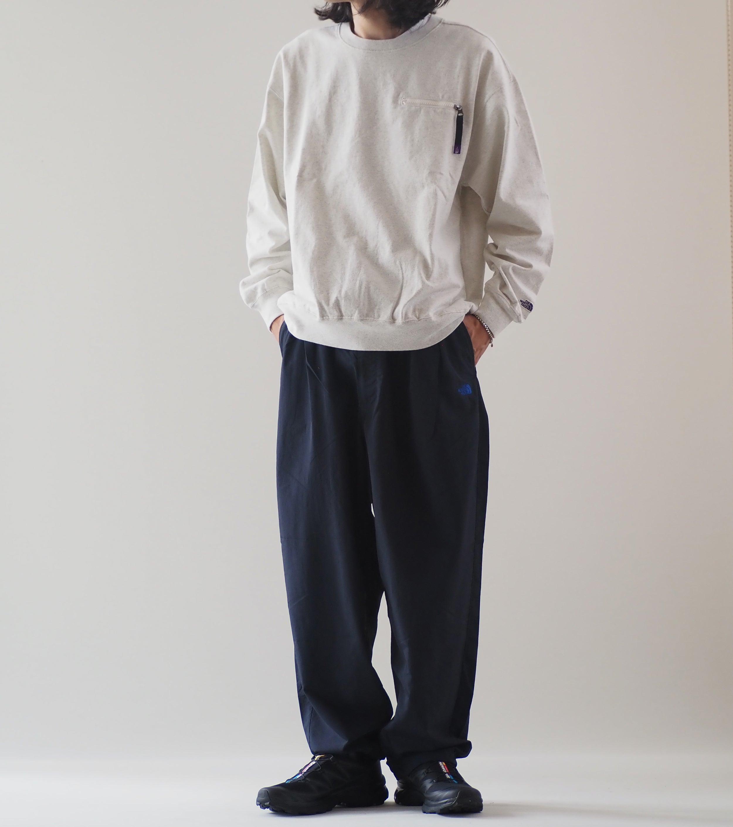 9.5oz Cotton Jersey Field Pullover,  Oatmeal