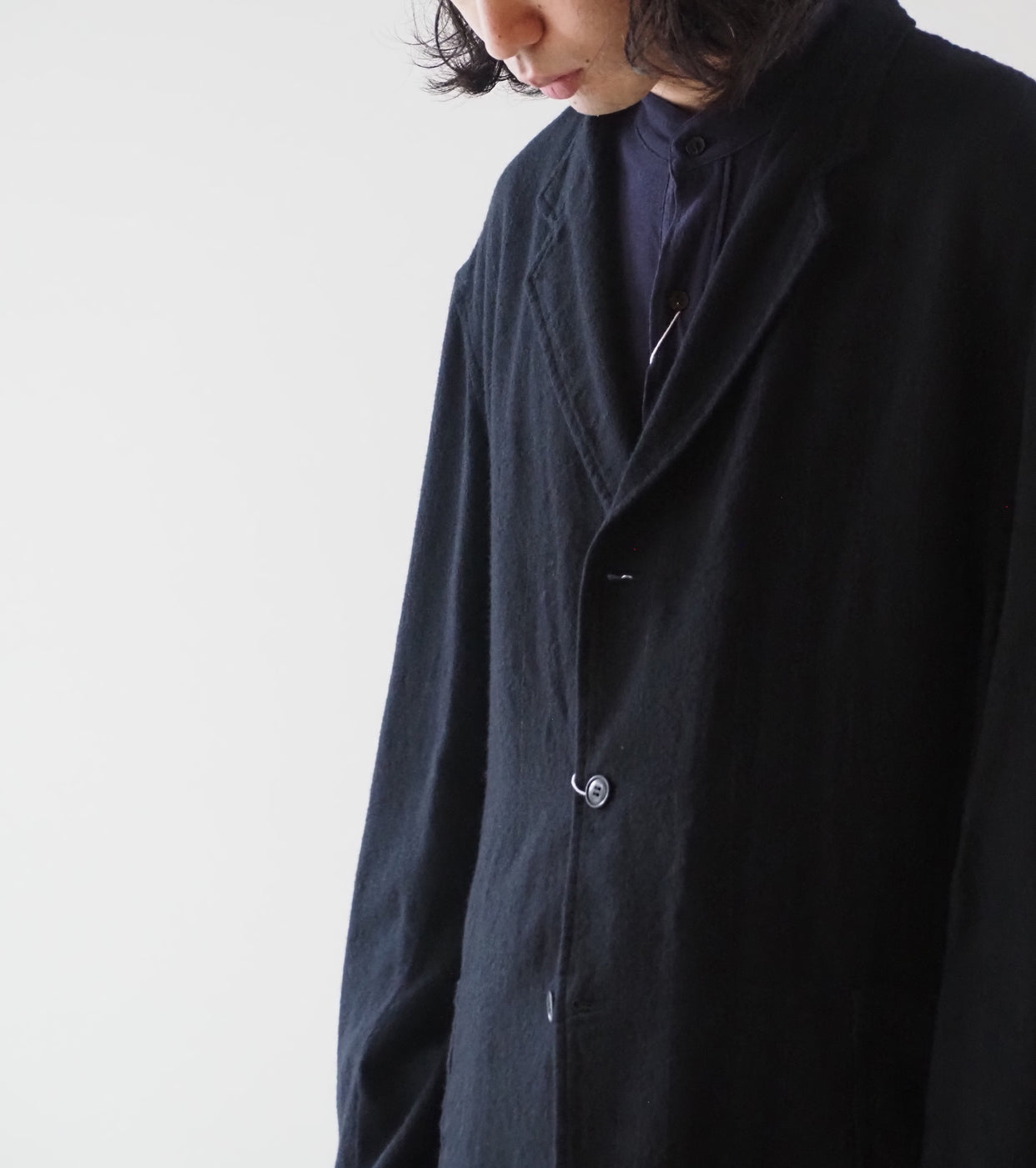 COMOLI Stripe Jacket , ,Stripe