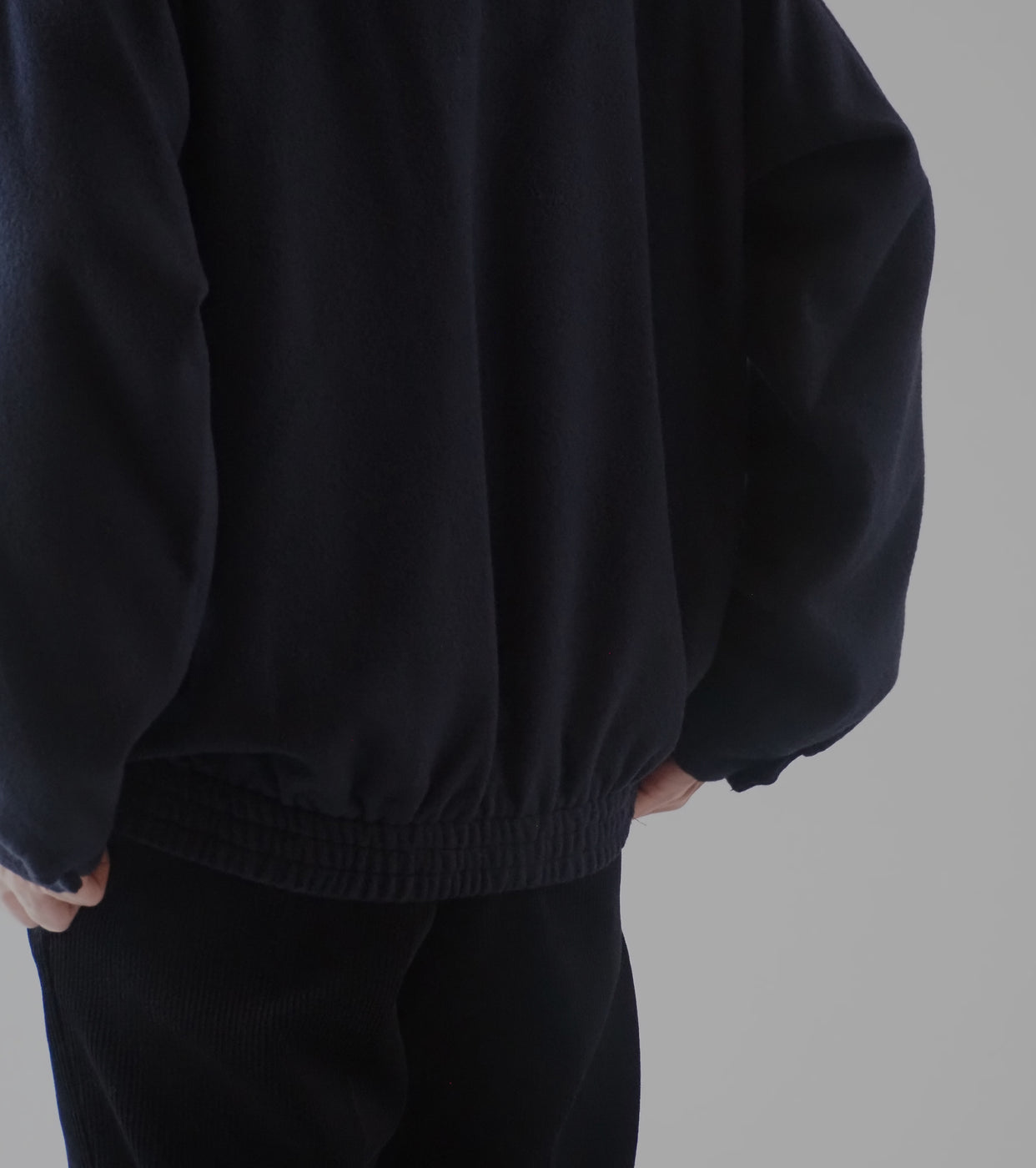 COMOLI Cashmere Track Jacket , Navy