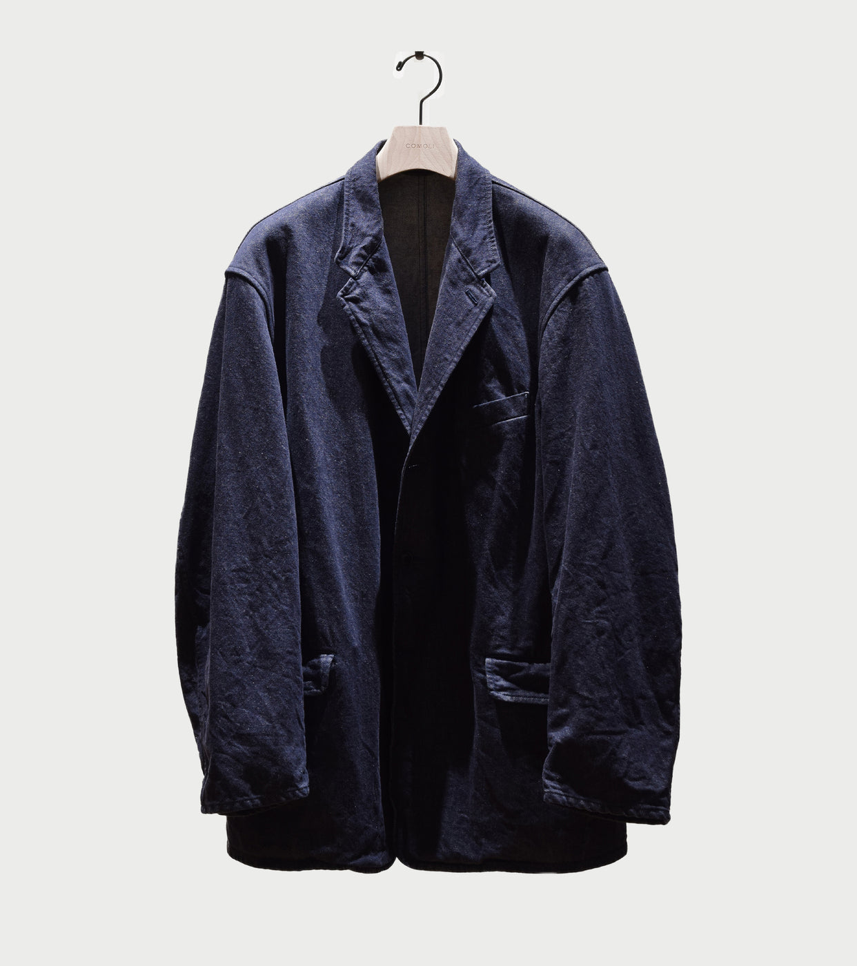 COMOLI Navy Denim Jacket , Navy