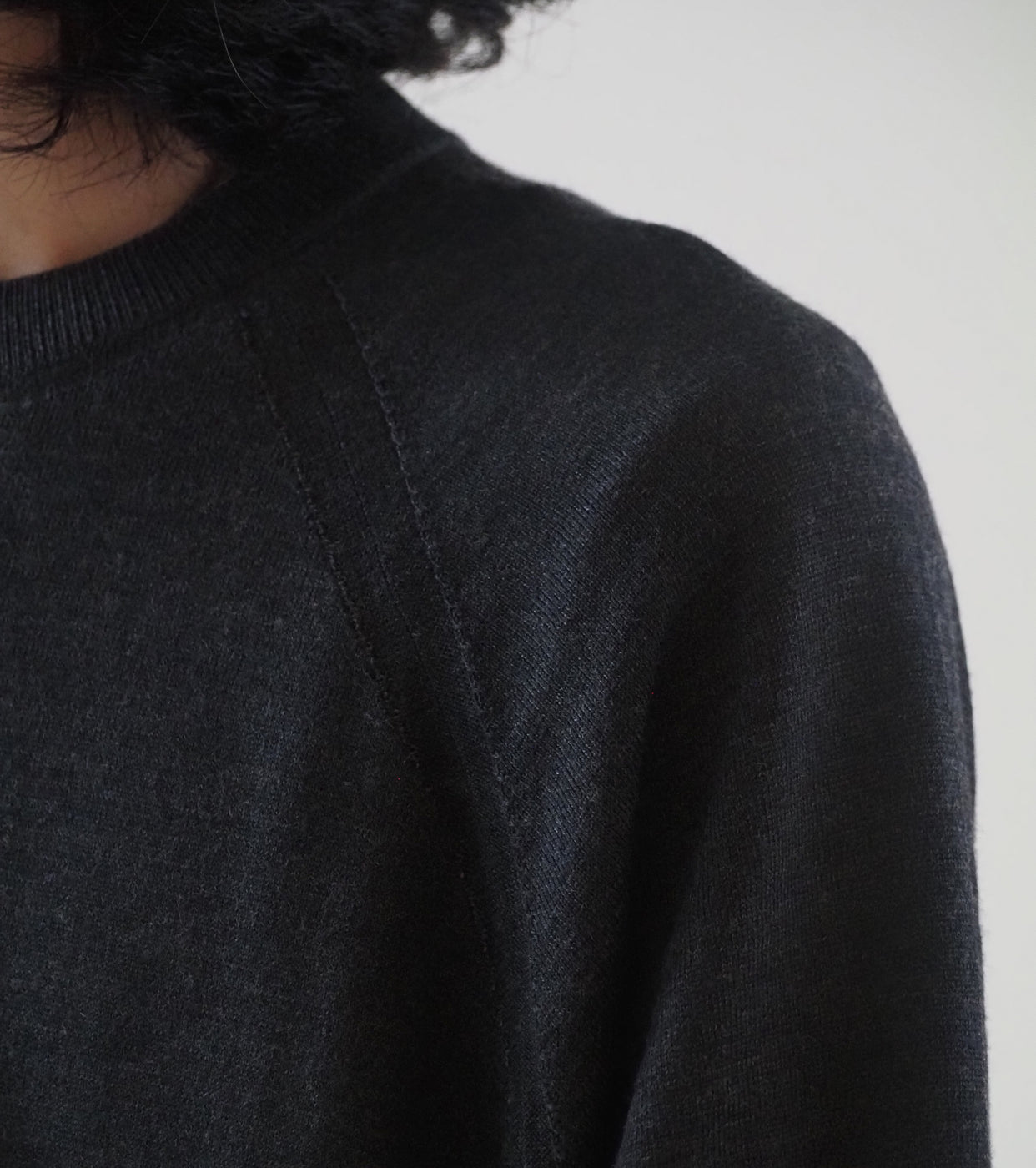 MAATEE&SONS TUBLER SWEATER MARTIN, Charcoal Gray