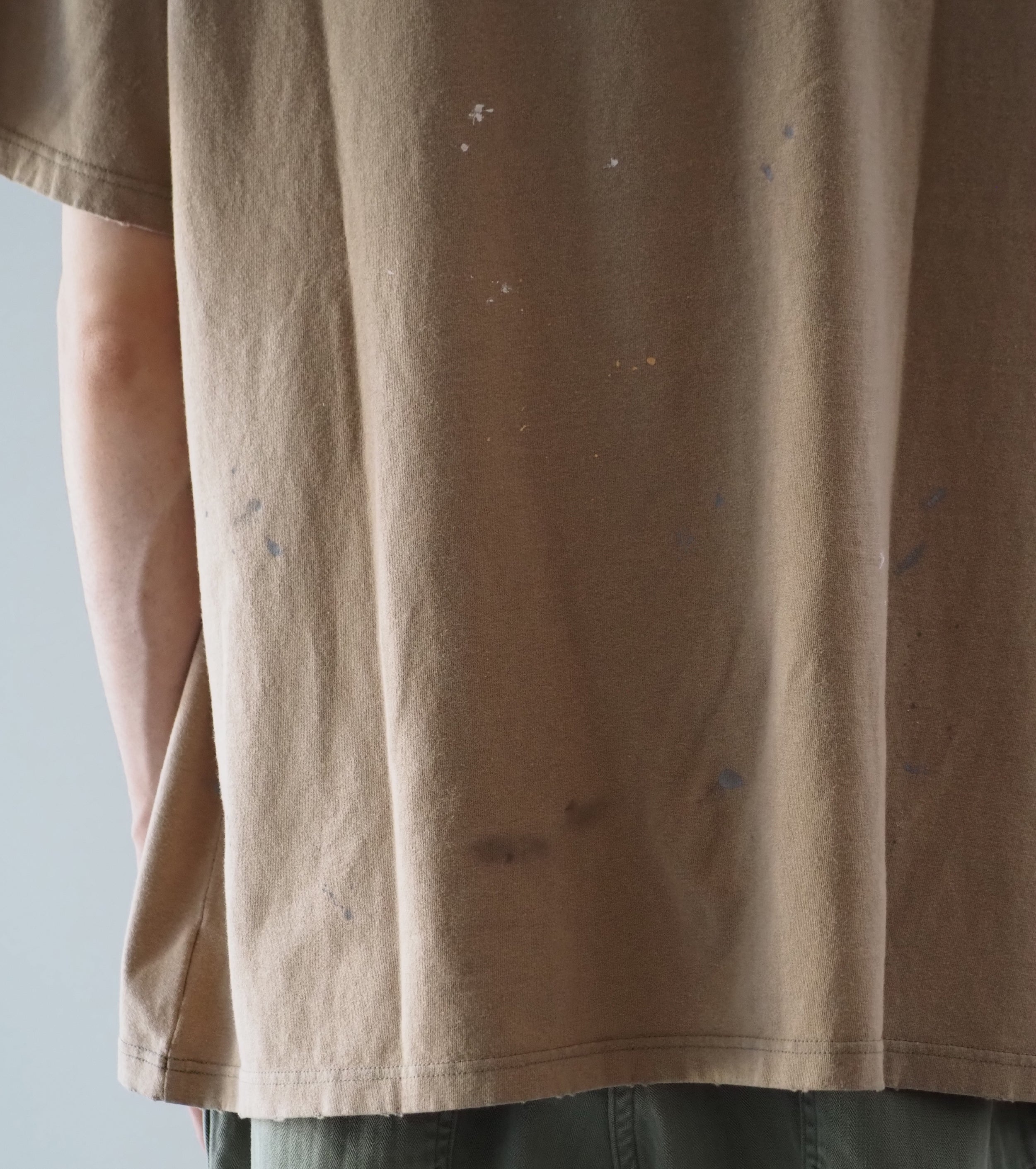 orslow T-SHIRT ORIGAMI PRINT , Beige
