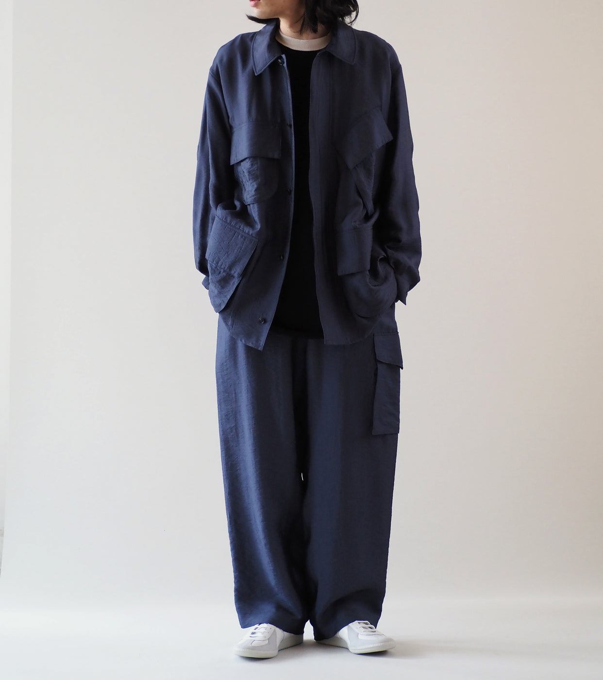 Blurhms Nylon Rayon Beacon Jacket, Dark Purple Navy