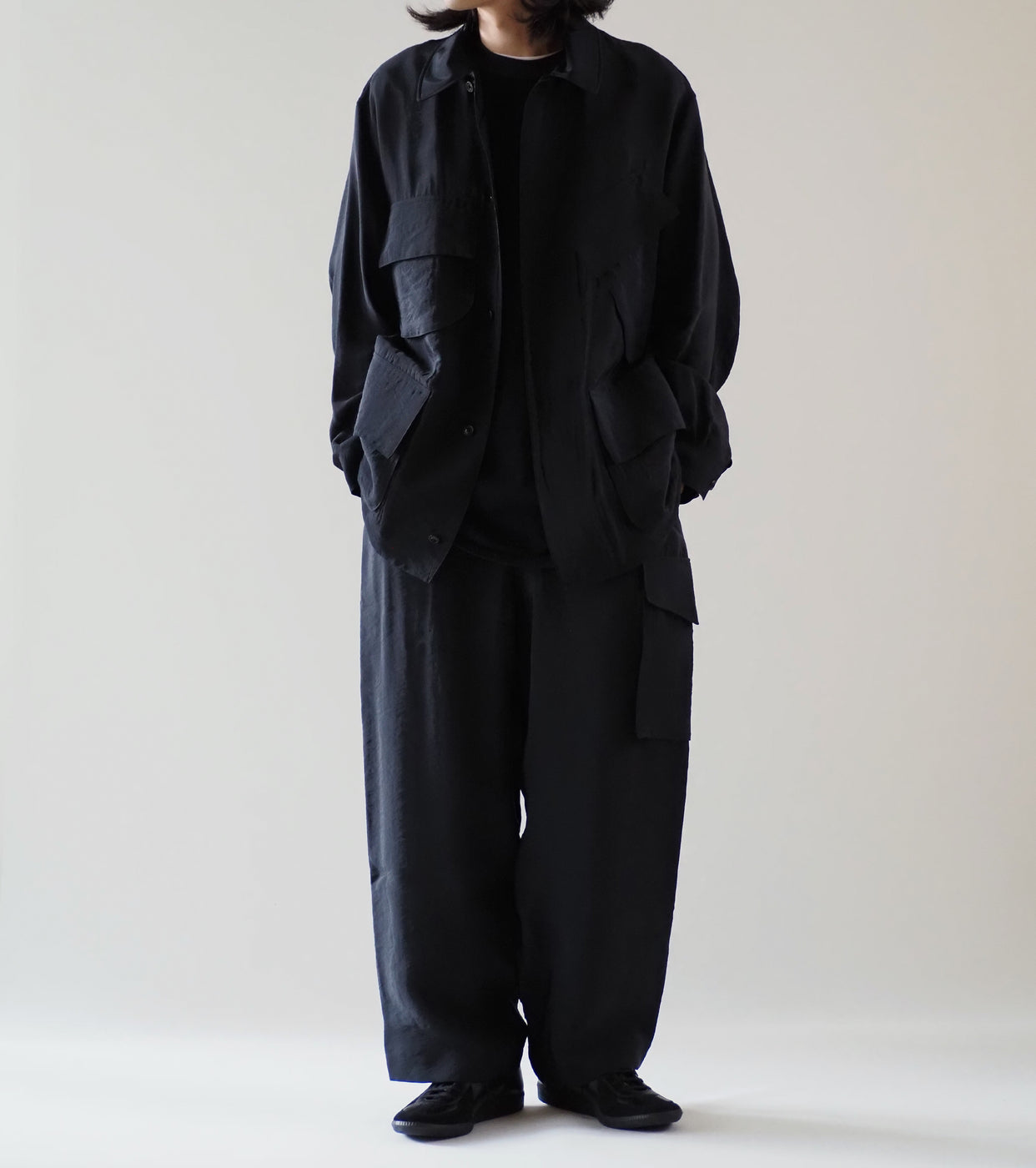 Blurhms Nylon Rayon Beacon Jacket, Black
