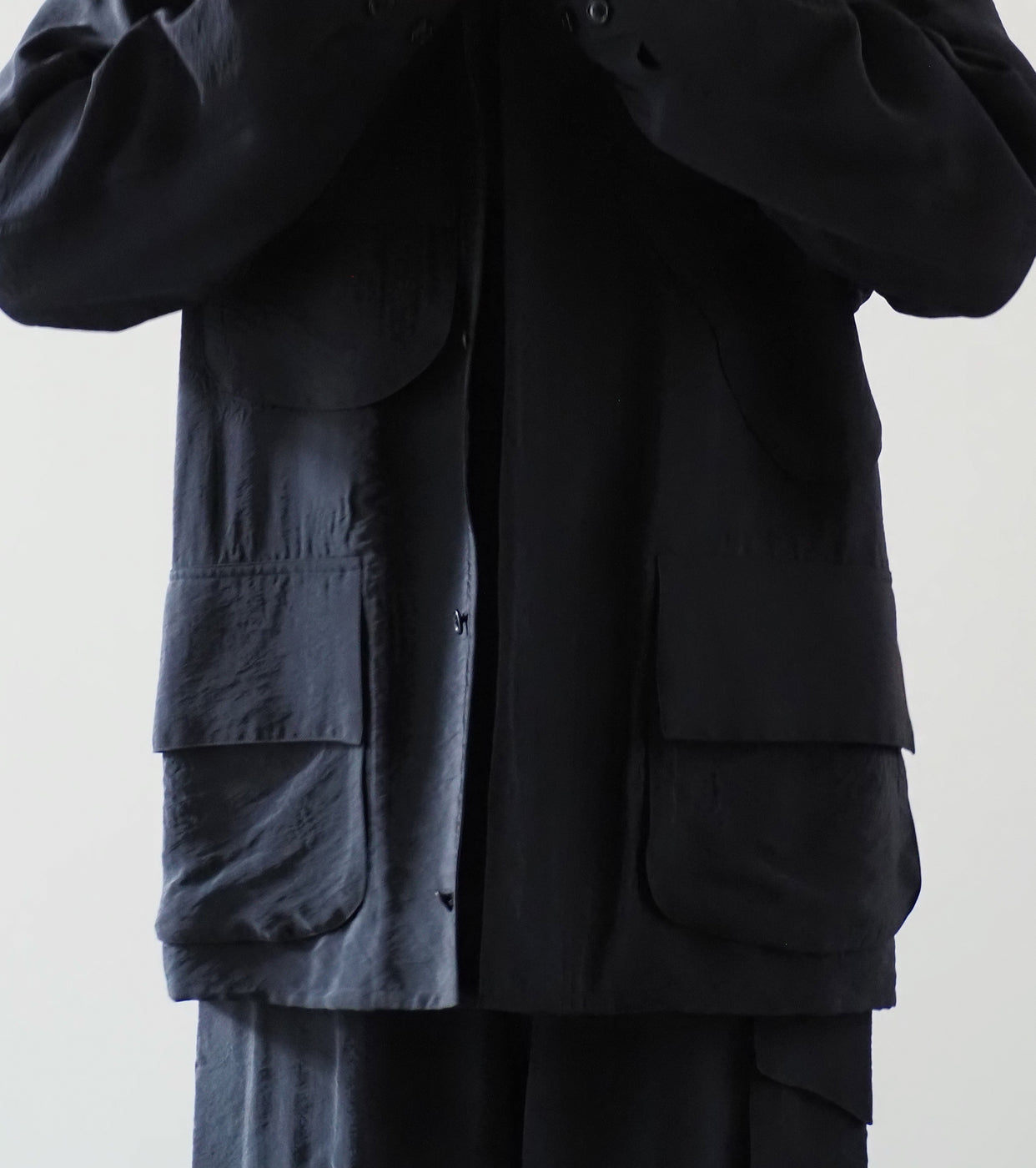 Blurhms Nylon Rayon Beacon Jacket, Black