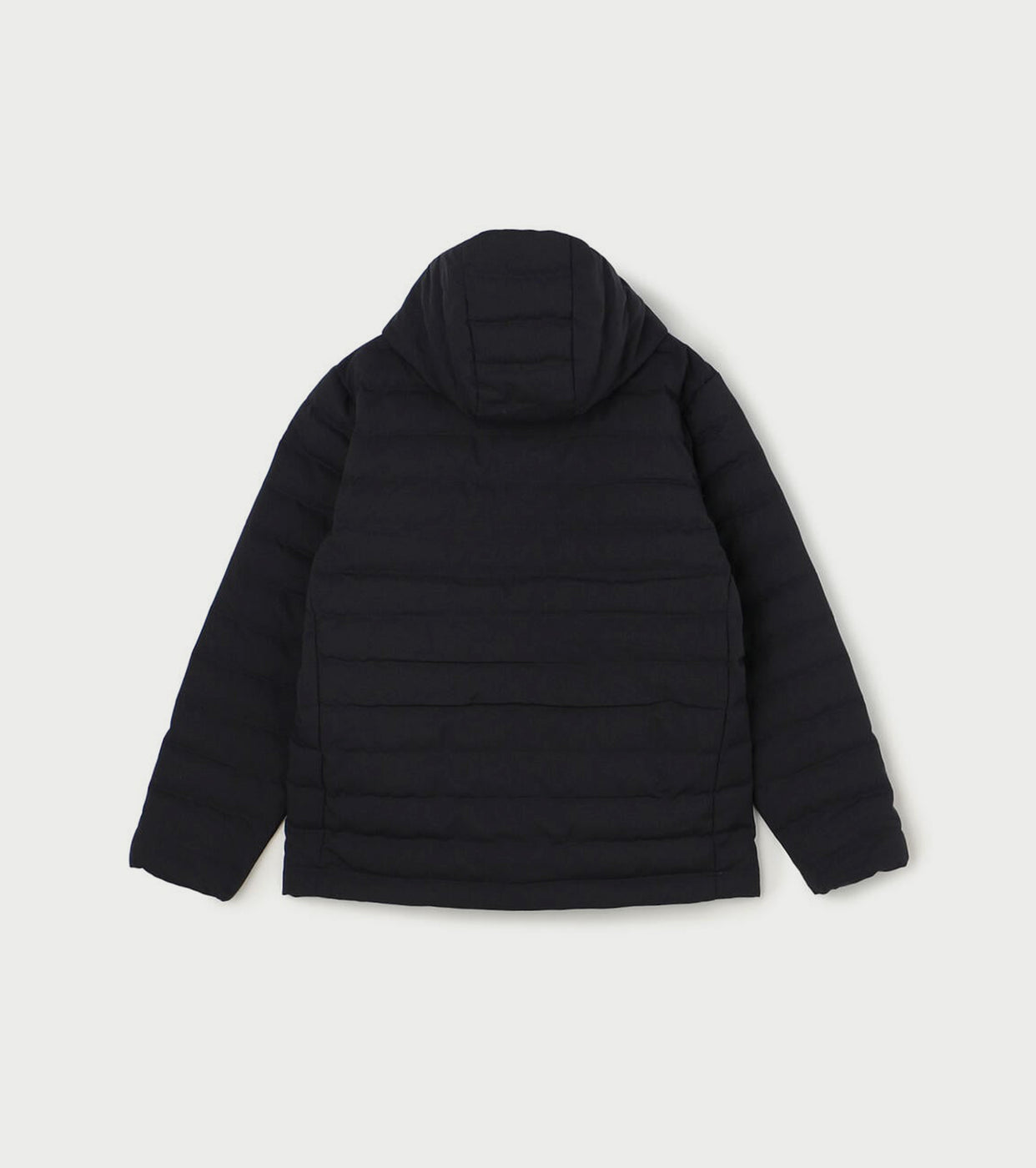 DANTON Wool Like Polyester Middle Down Hooded Jacket , Navy