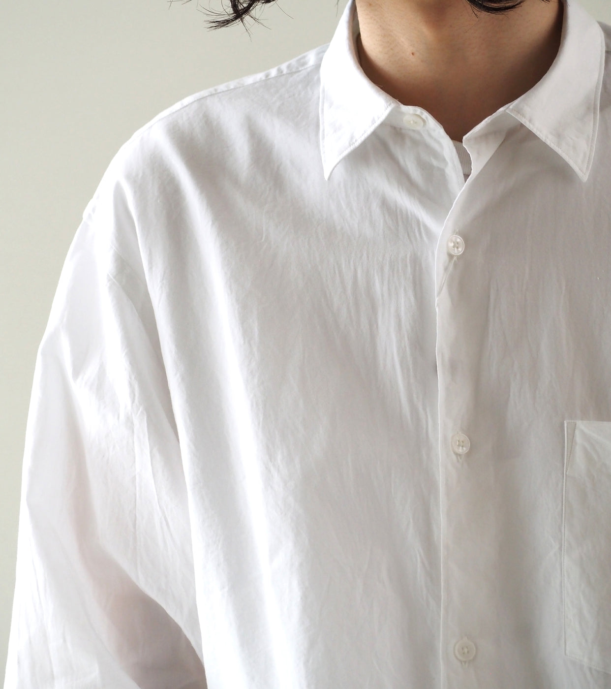 COMOLI SHIRTS, White
