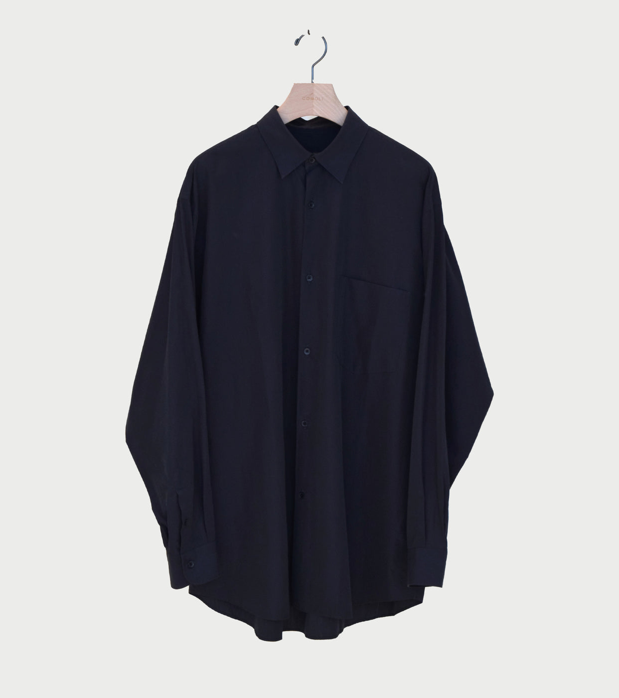 COMOLI SHIRTS, Navy