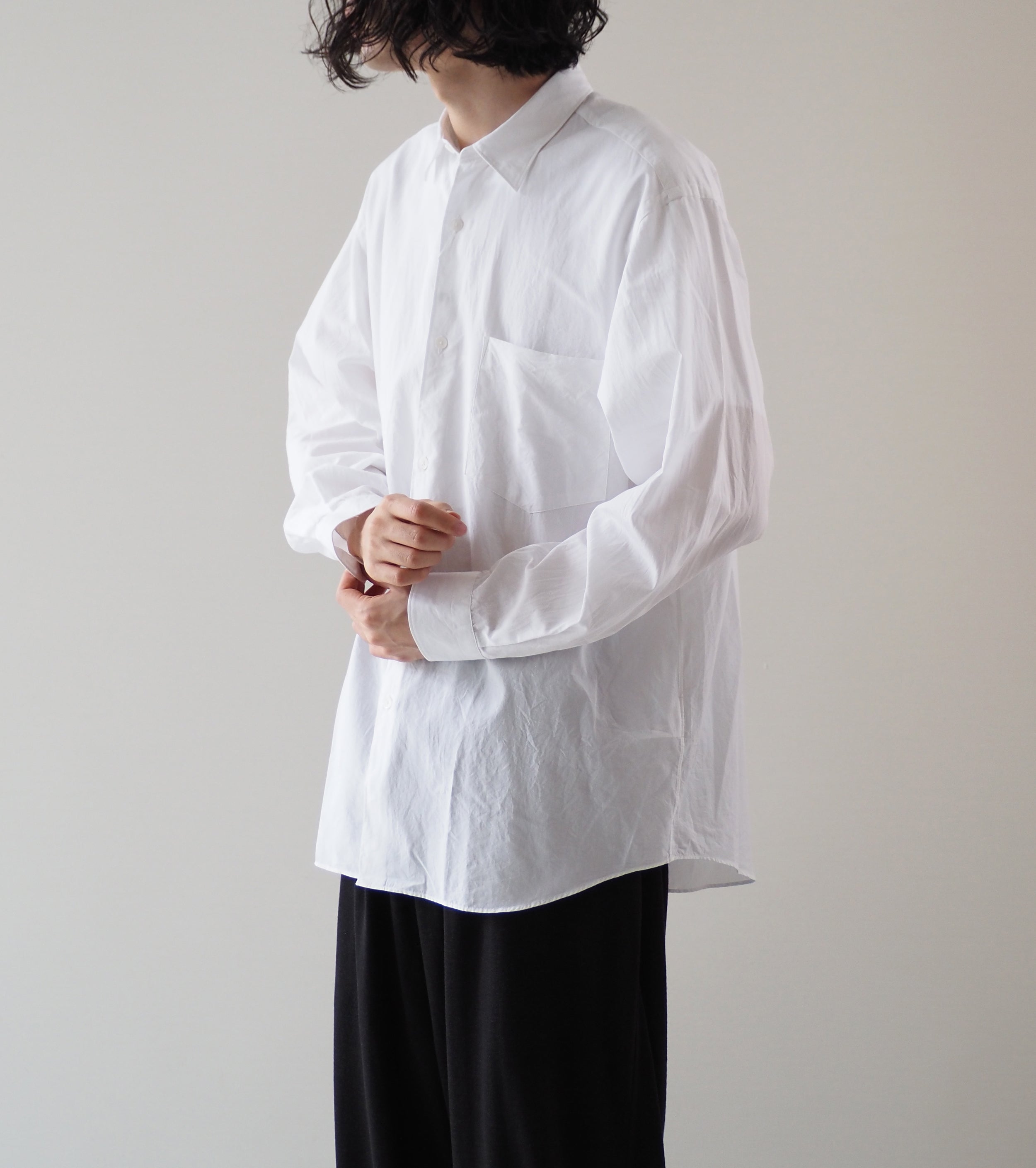 COMOLI SHIRTS, White