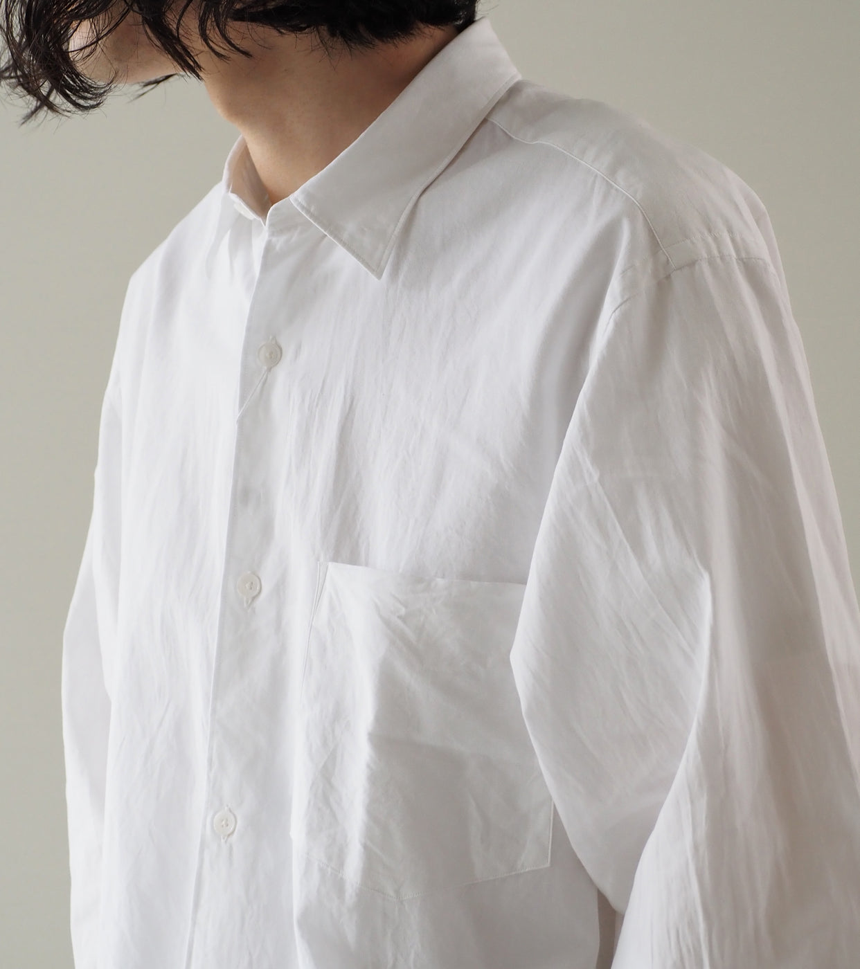 COMOLI SHIRTS, White
