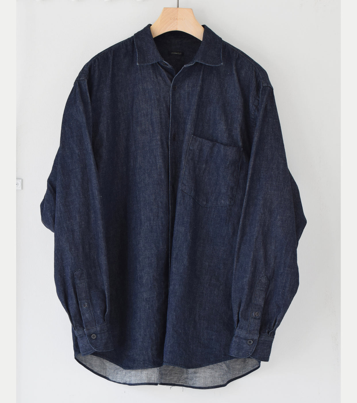 Denim COMOLI Shirt,navy
