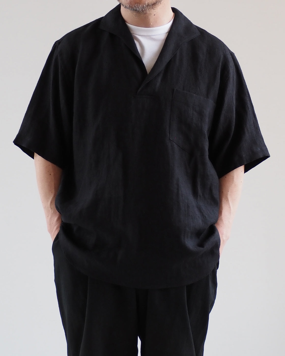Kanapa pullover shirt, Black