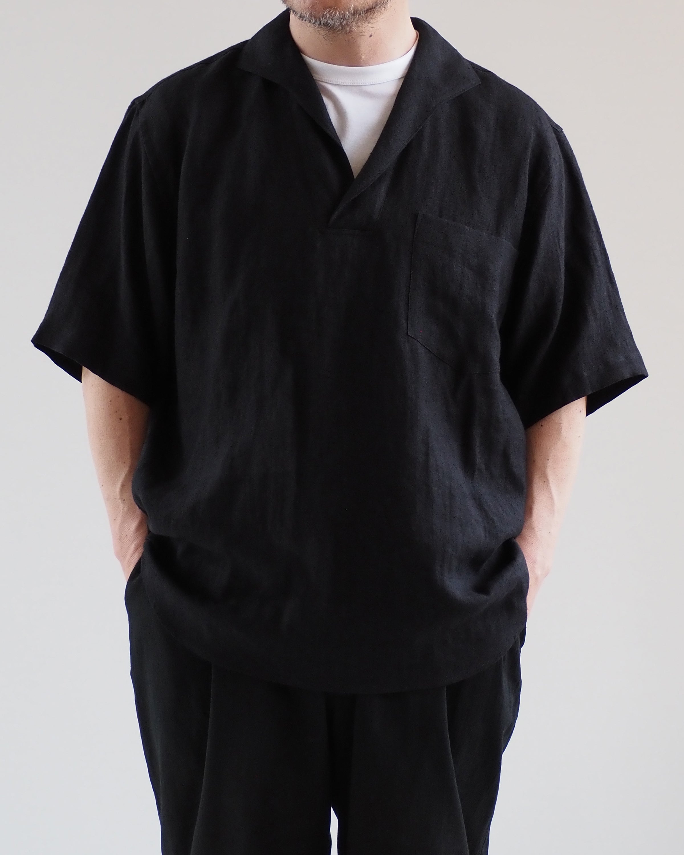 Kanapa pullover shirt, Black