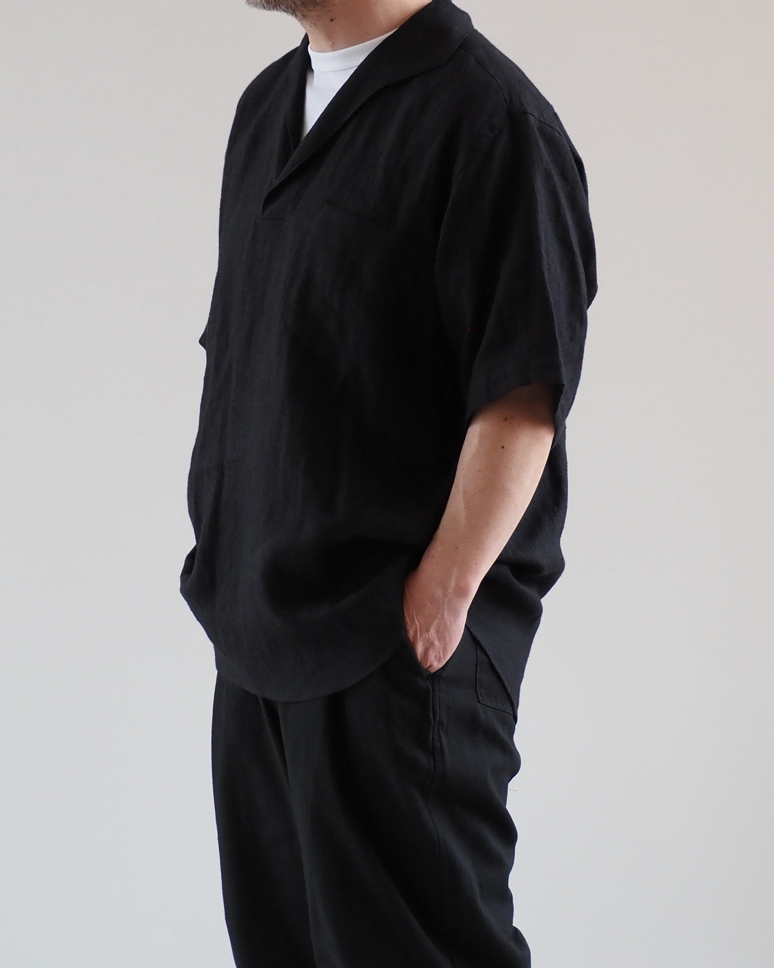 Kanapa pullover shirt, Black