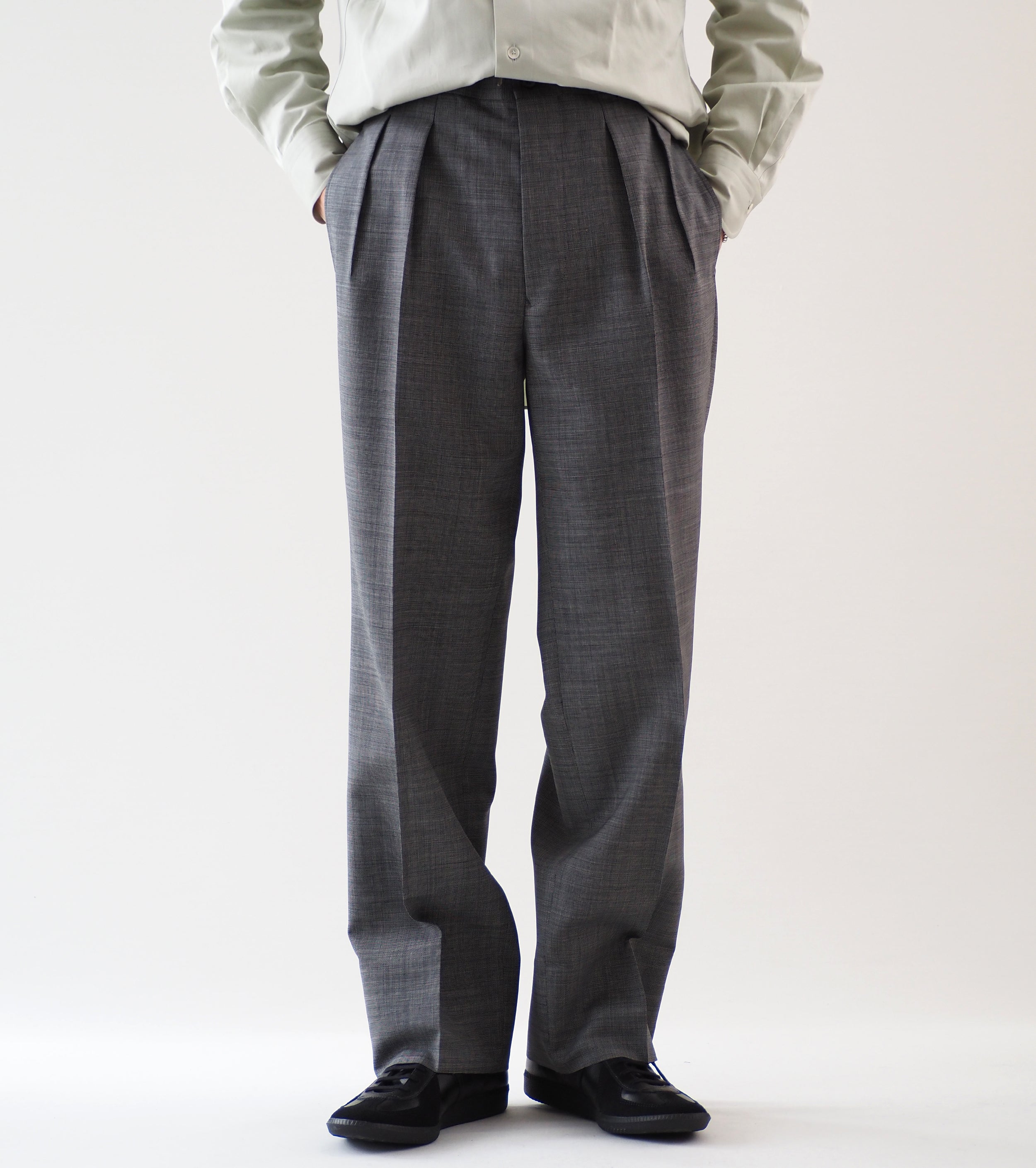 MAATEE&SONS  FOREVER SLACKS , Black