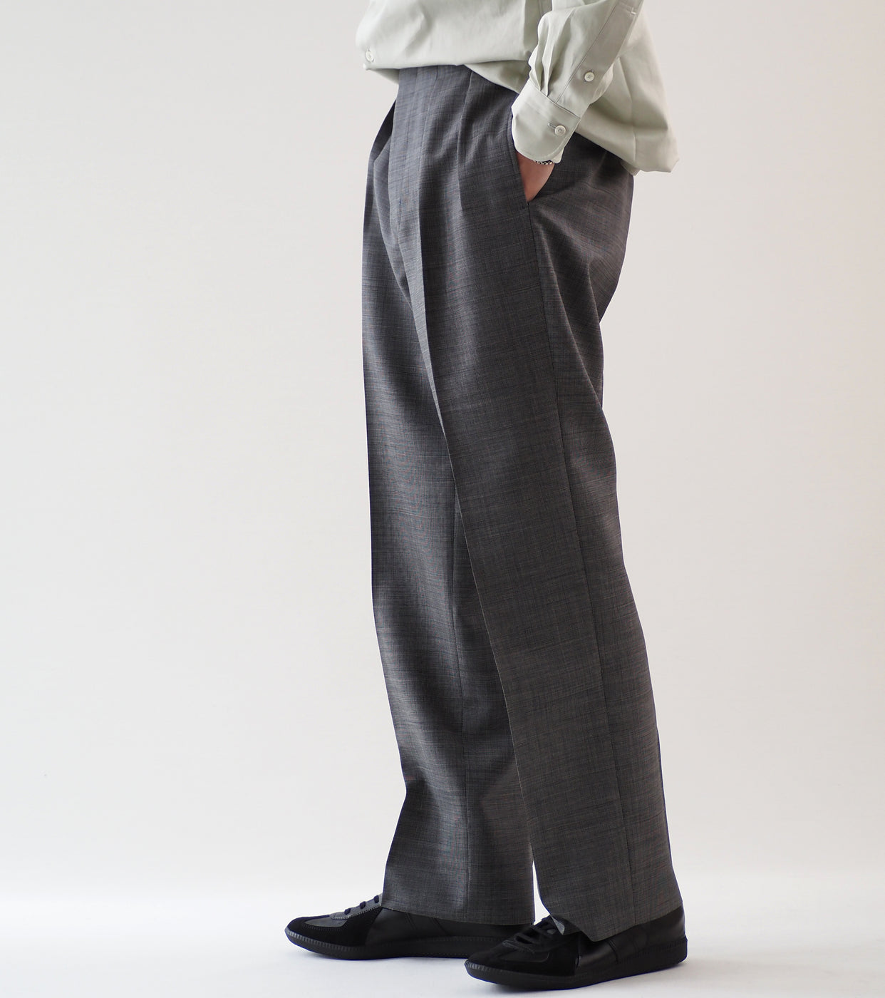 MAATEE&SONS FOREVER SLACKS , Black