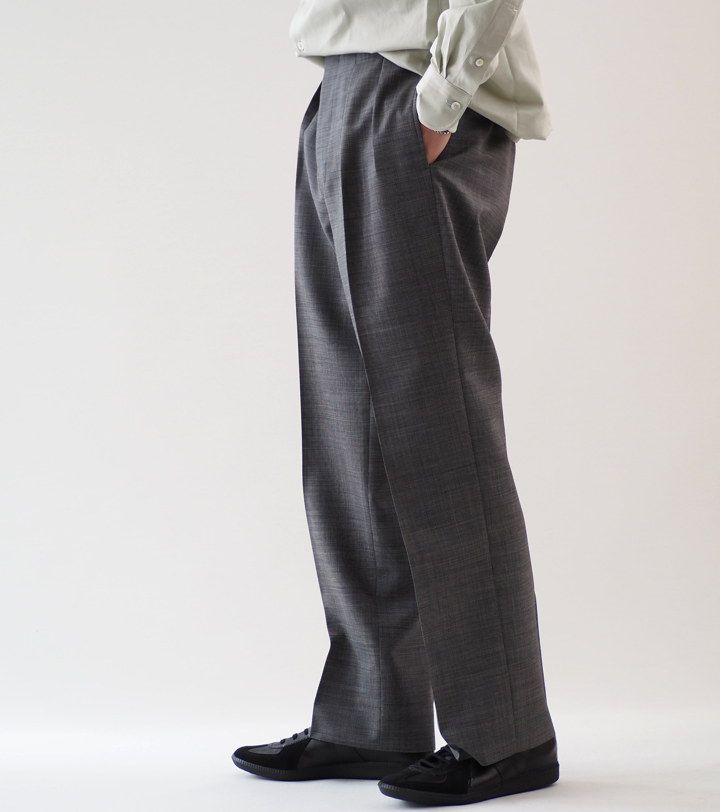 MAATEE&SONS  FOREVER SLACKS , Black
