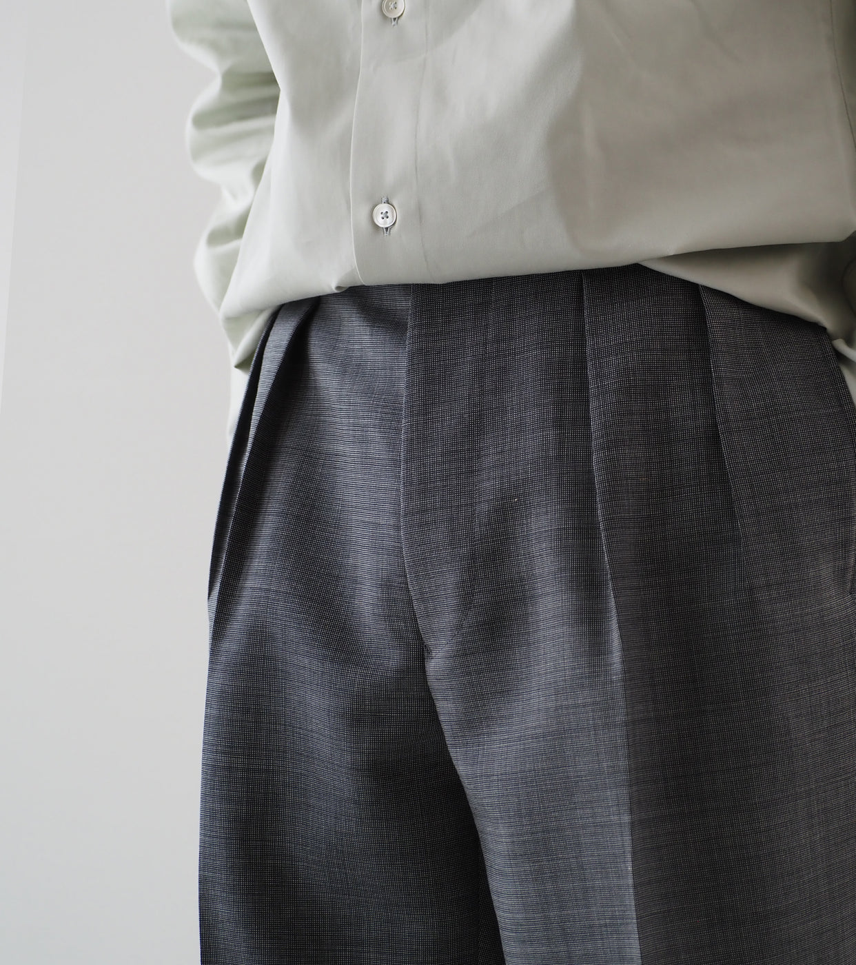 MAATEE&SONS FOREVER SLACKS , Black