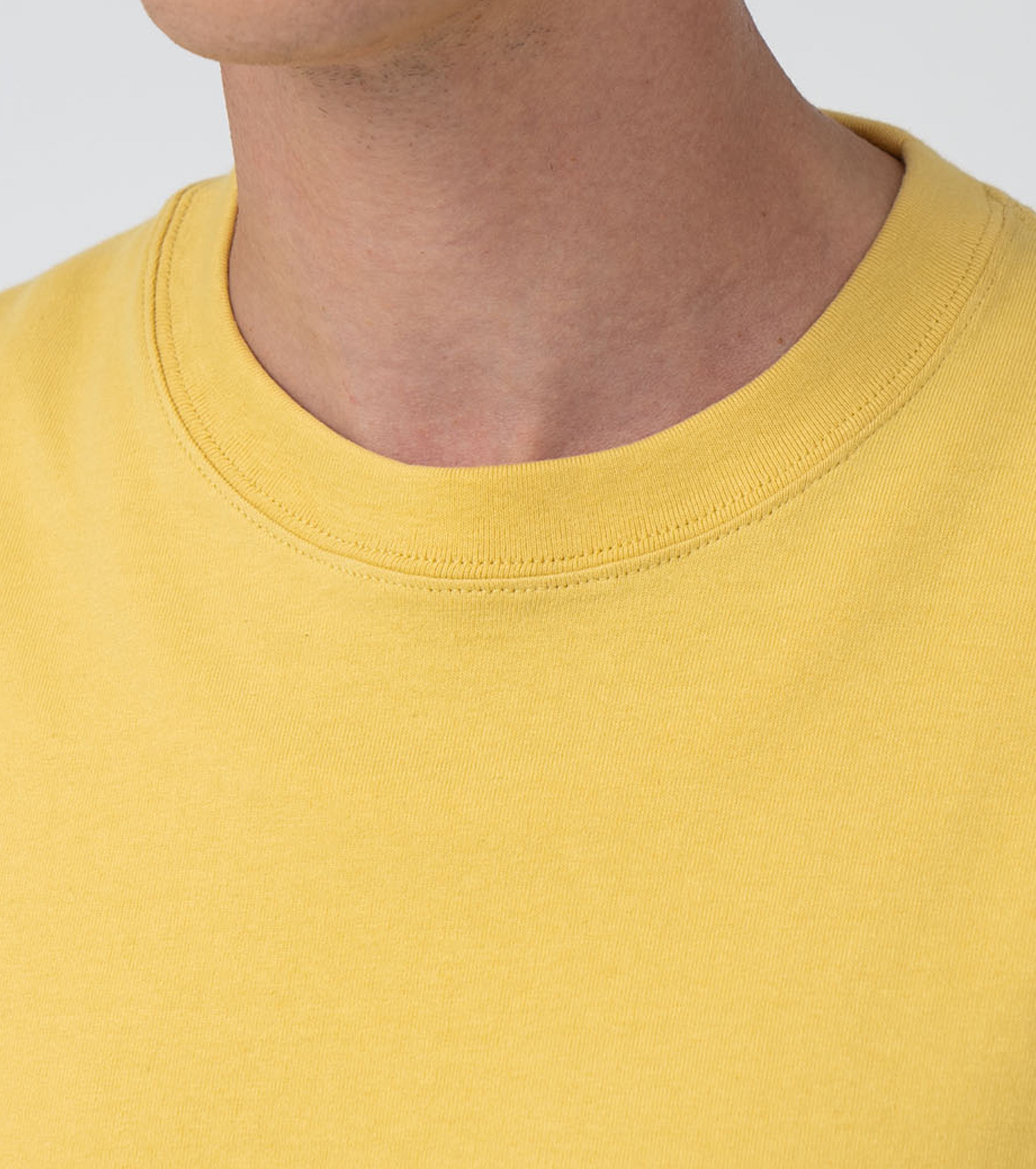 nanamica  OOAL Graphic Pocket Tee, Vintage Yellow