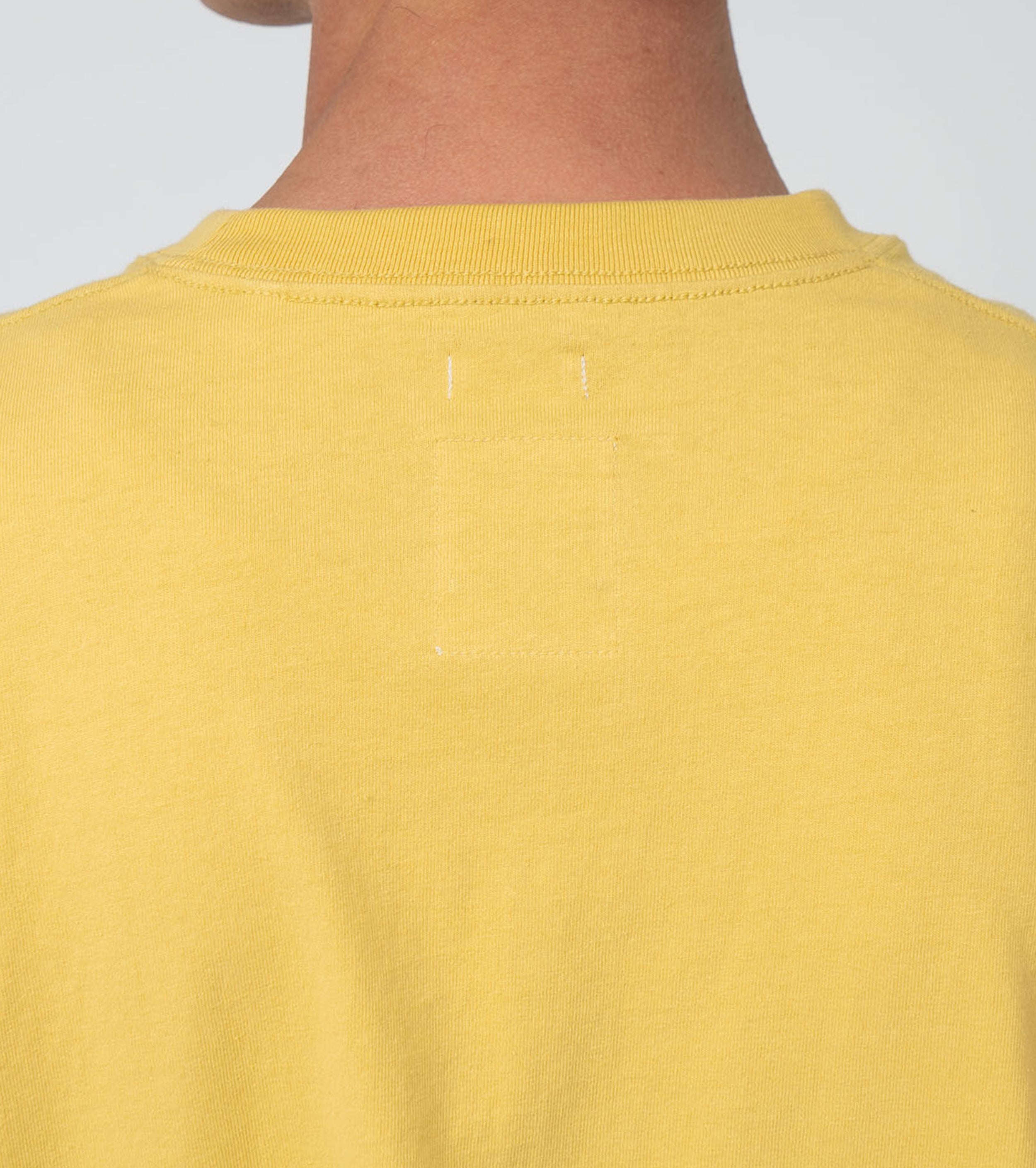 nanamica  OOAL Graphic Pocket Tee, Vintage Yellow