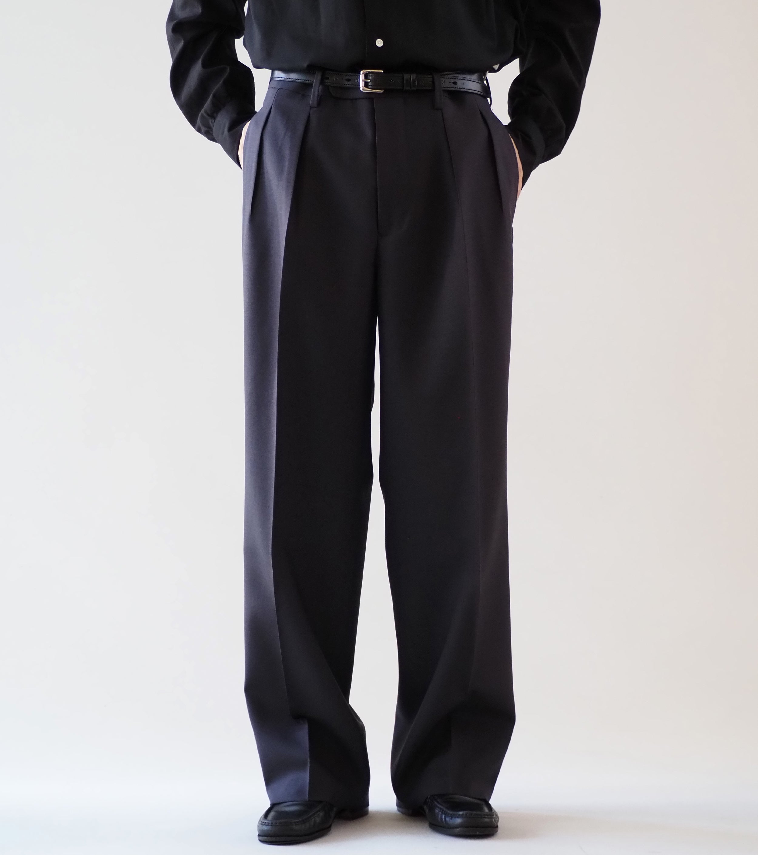 MAATEE＆SONS フォーエバー スラックス タイプ2 , 怪しい Navy