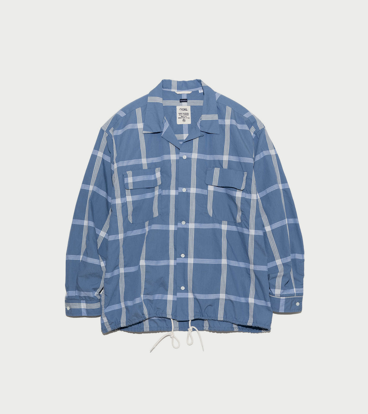 nanamica PALAKA Check Shirt , Blue