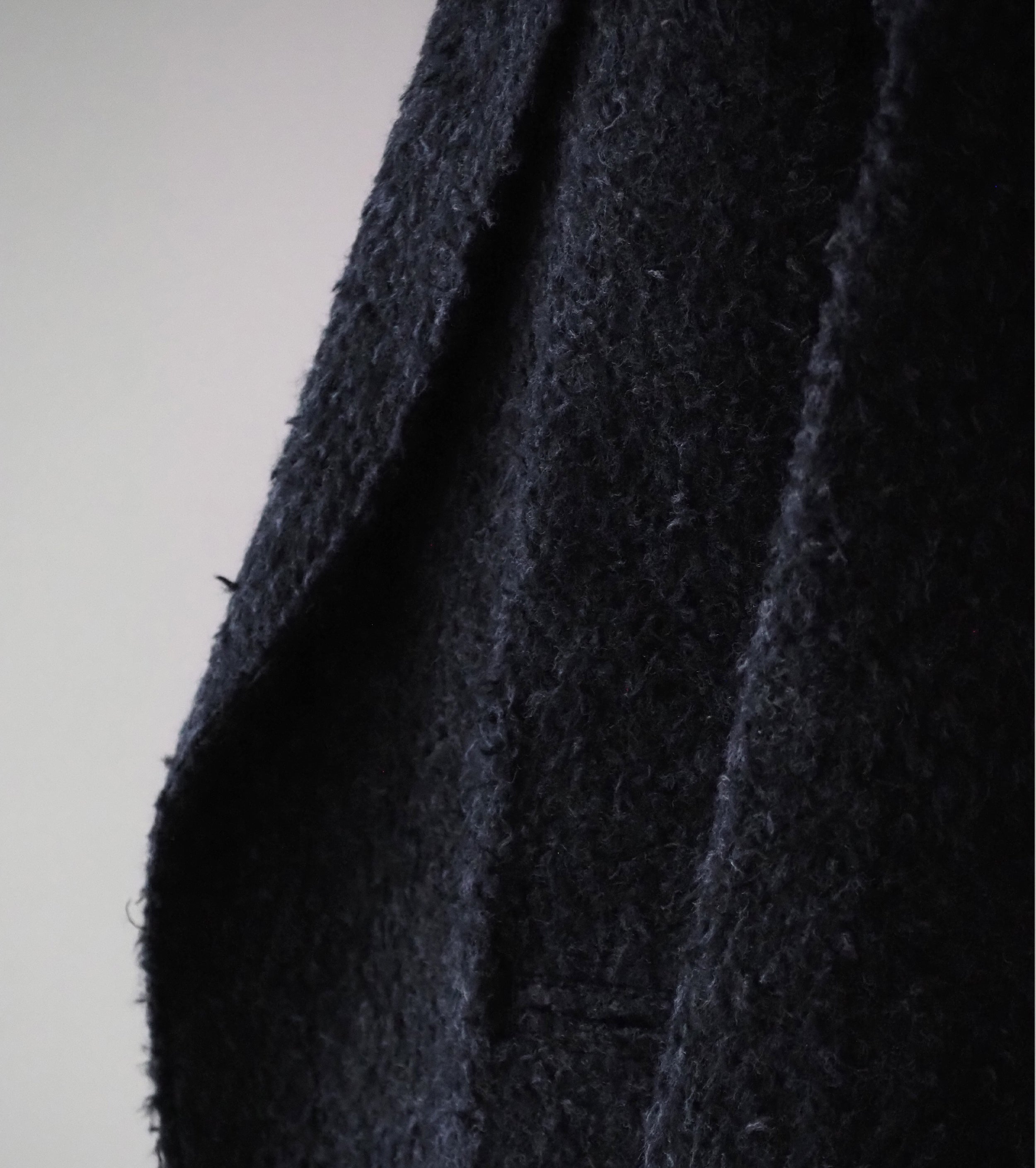 blurhms Brushed Wool Cardigan Jacket ,Heather Charcoal