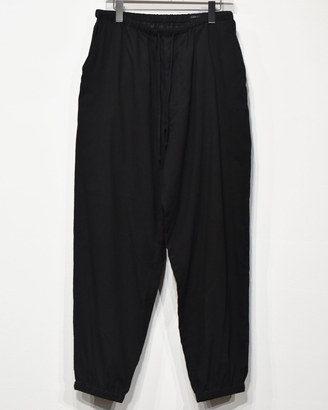 Denim Belted Pants, Navy