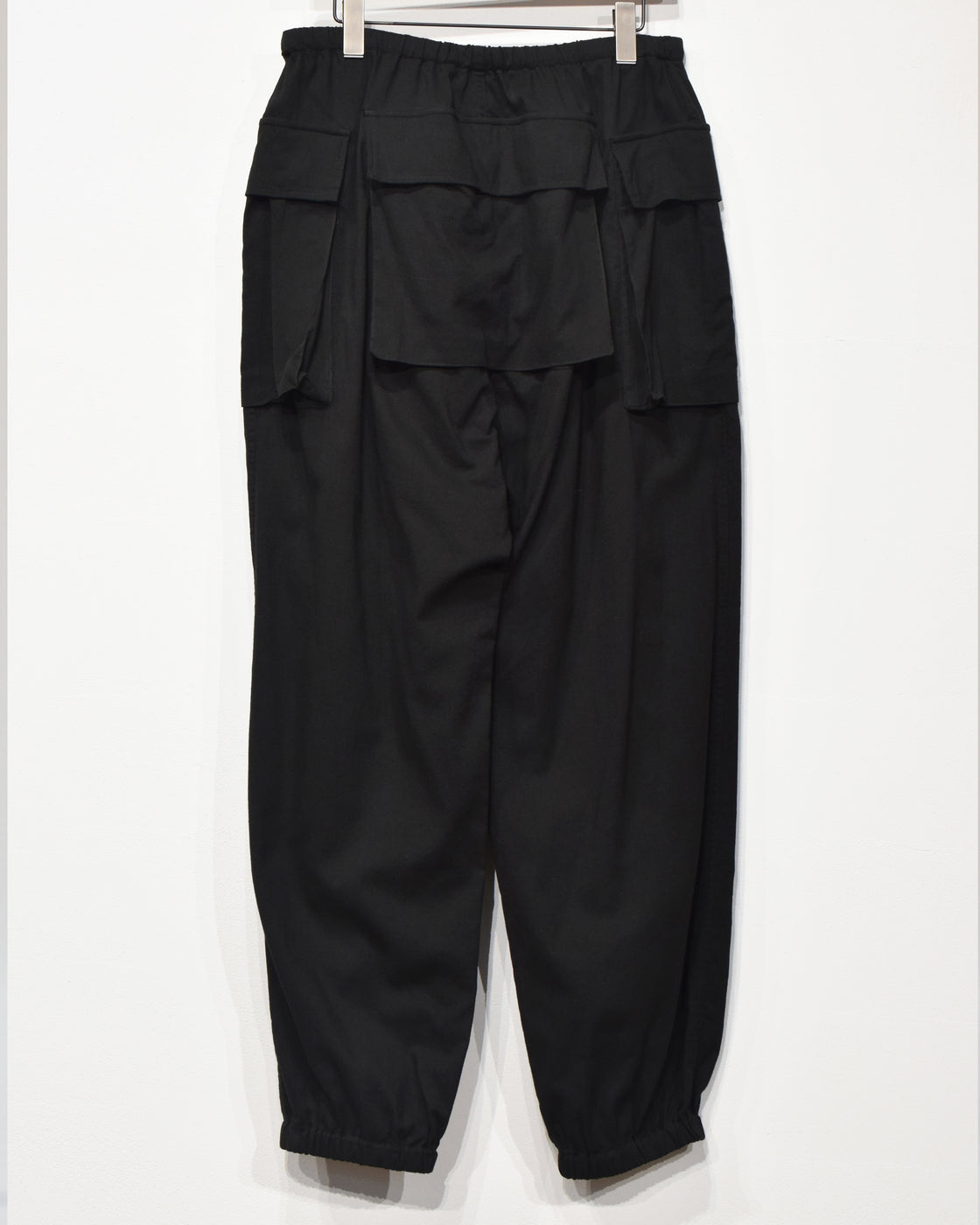 Denim Belted Pants, Navy