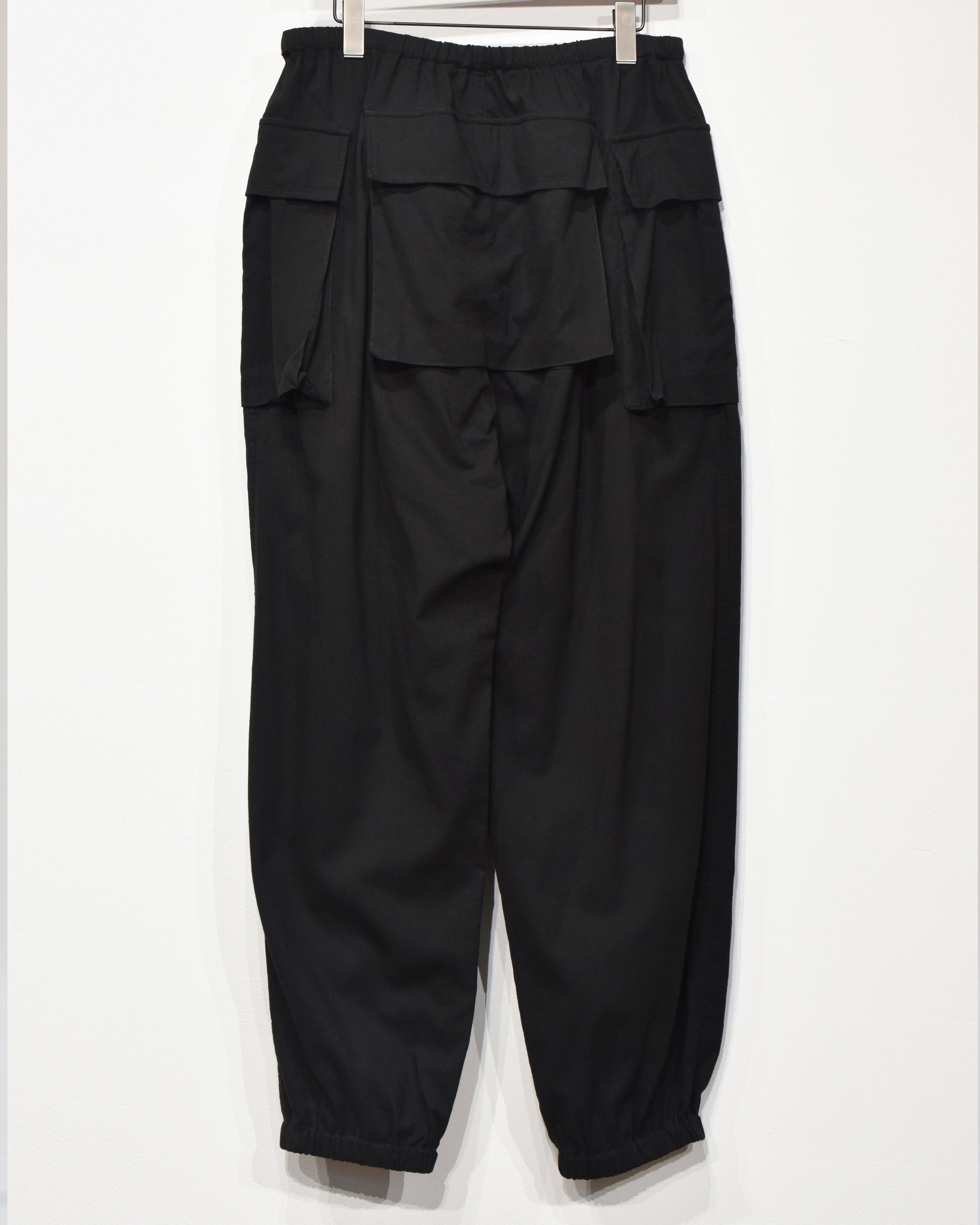 Denim Belted Pants, Navy