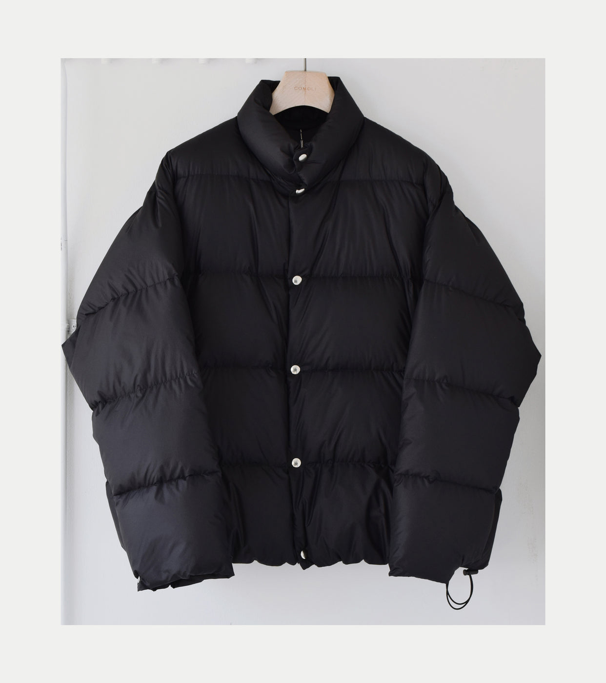 COMOLI Down Jacket, Black